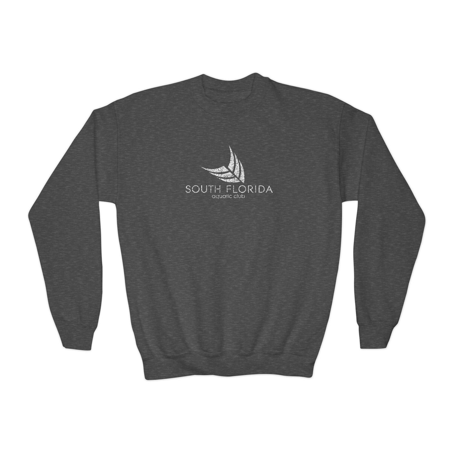 SOFLO Youth Distressed Crewneck - Hooray