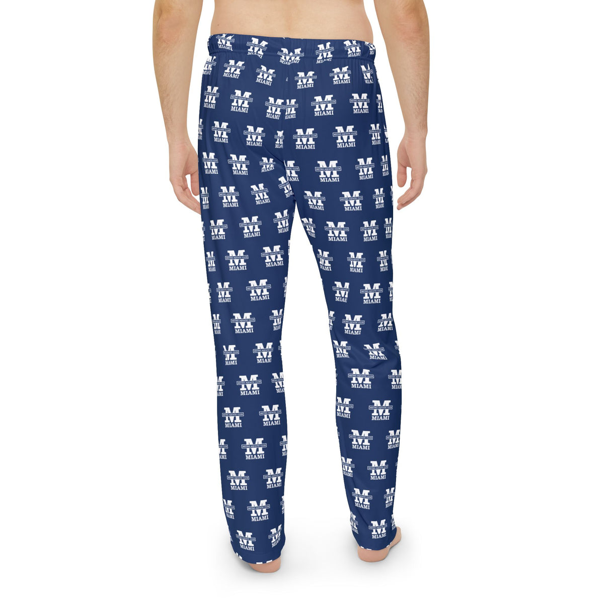MAC All-Over Logo Lounge Pants (Navy) - GetHooray.com