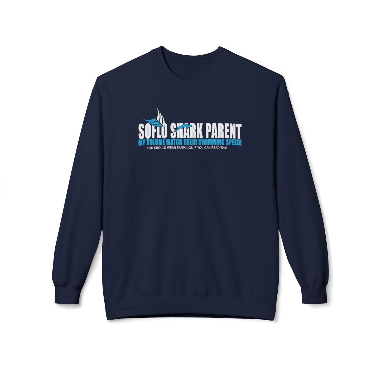 SOFLO Shark Parent Crewneck - Hooray