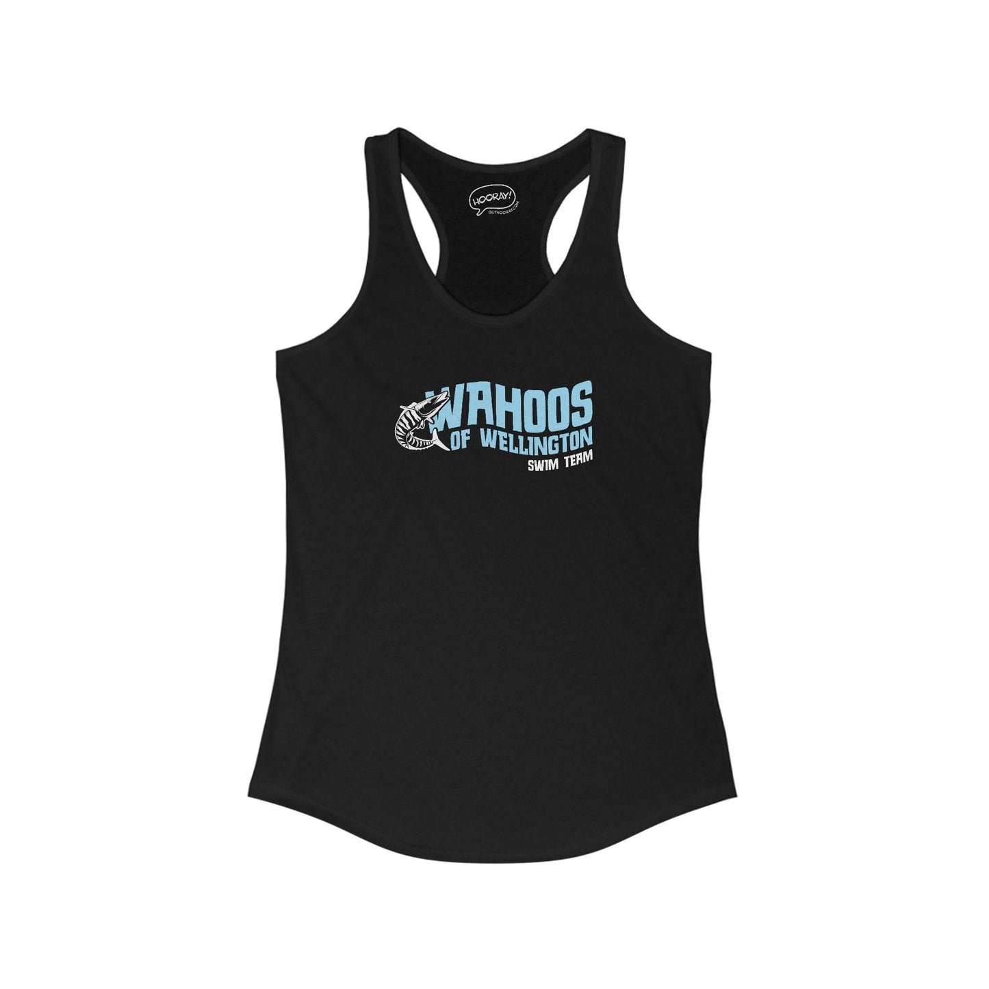 Wahoos Women Racerback Tank - Hooray