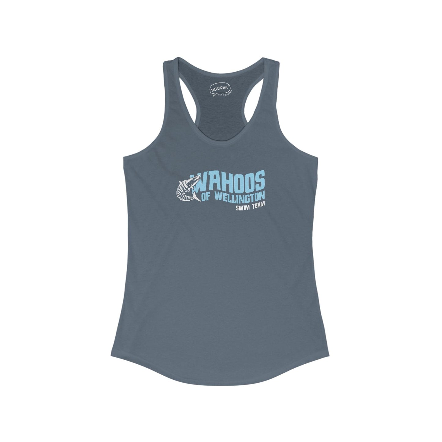 Wahoos Women Racerback Tank - Hooray