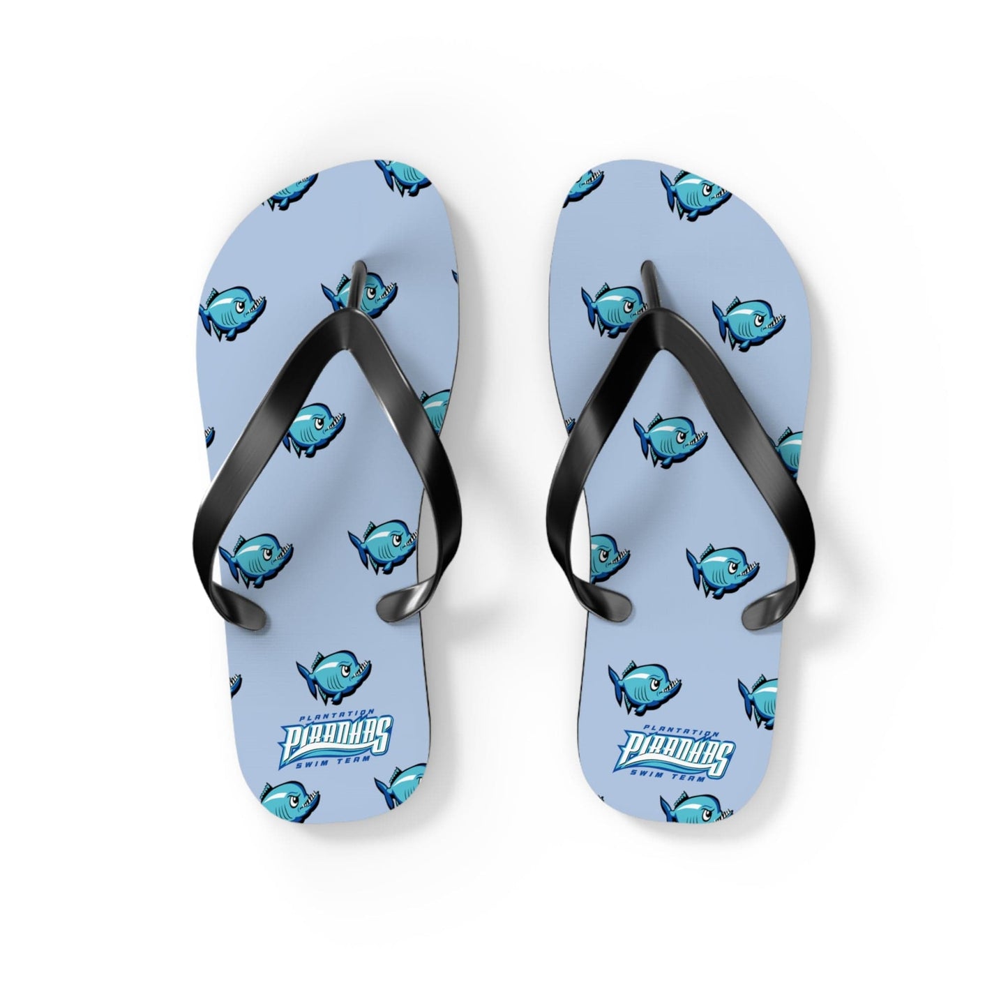 Piranhas Swim Team Flip Flops - Hooray