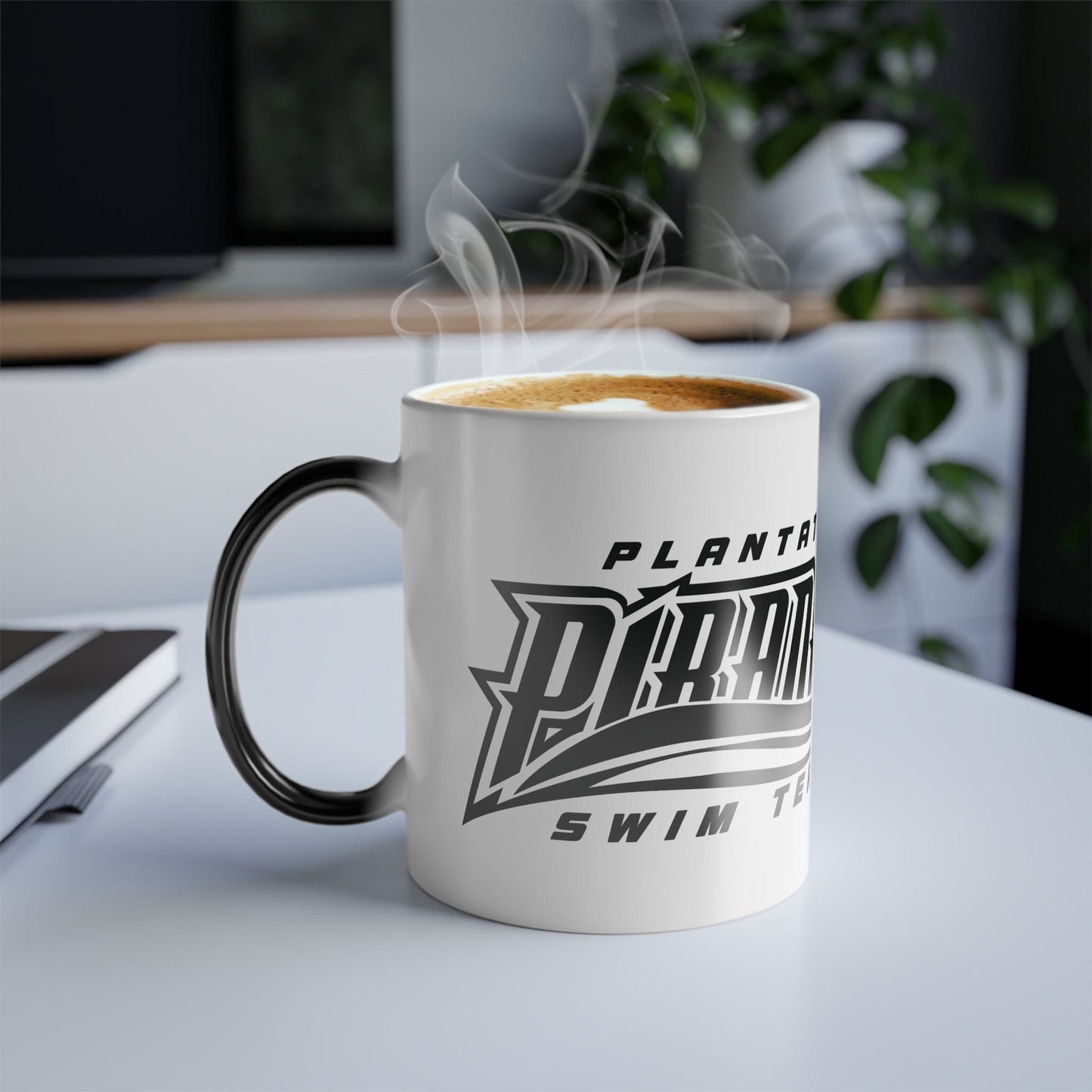 Color-Changing Piranhas Swim Team Mug - Hooray