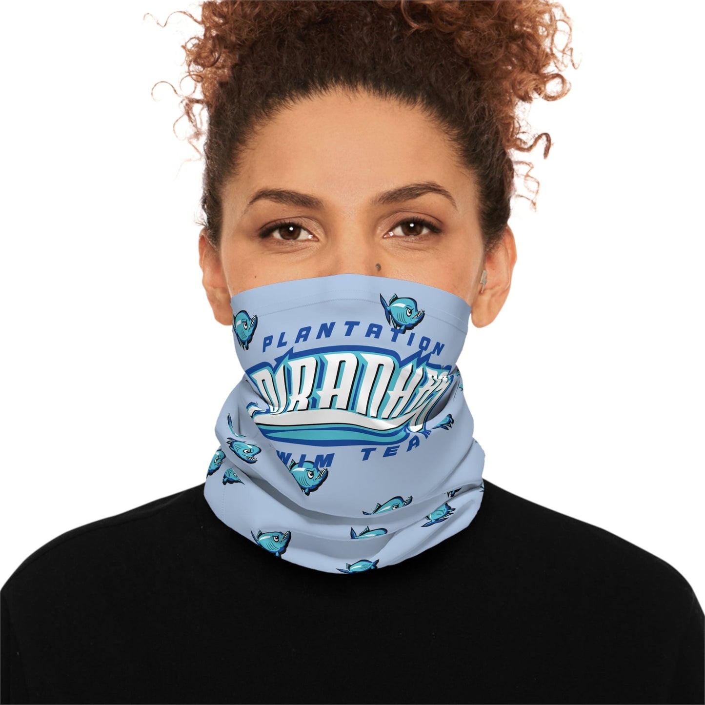 Piranhas Swim Team Neck Gaiter - Hooray