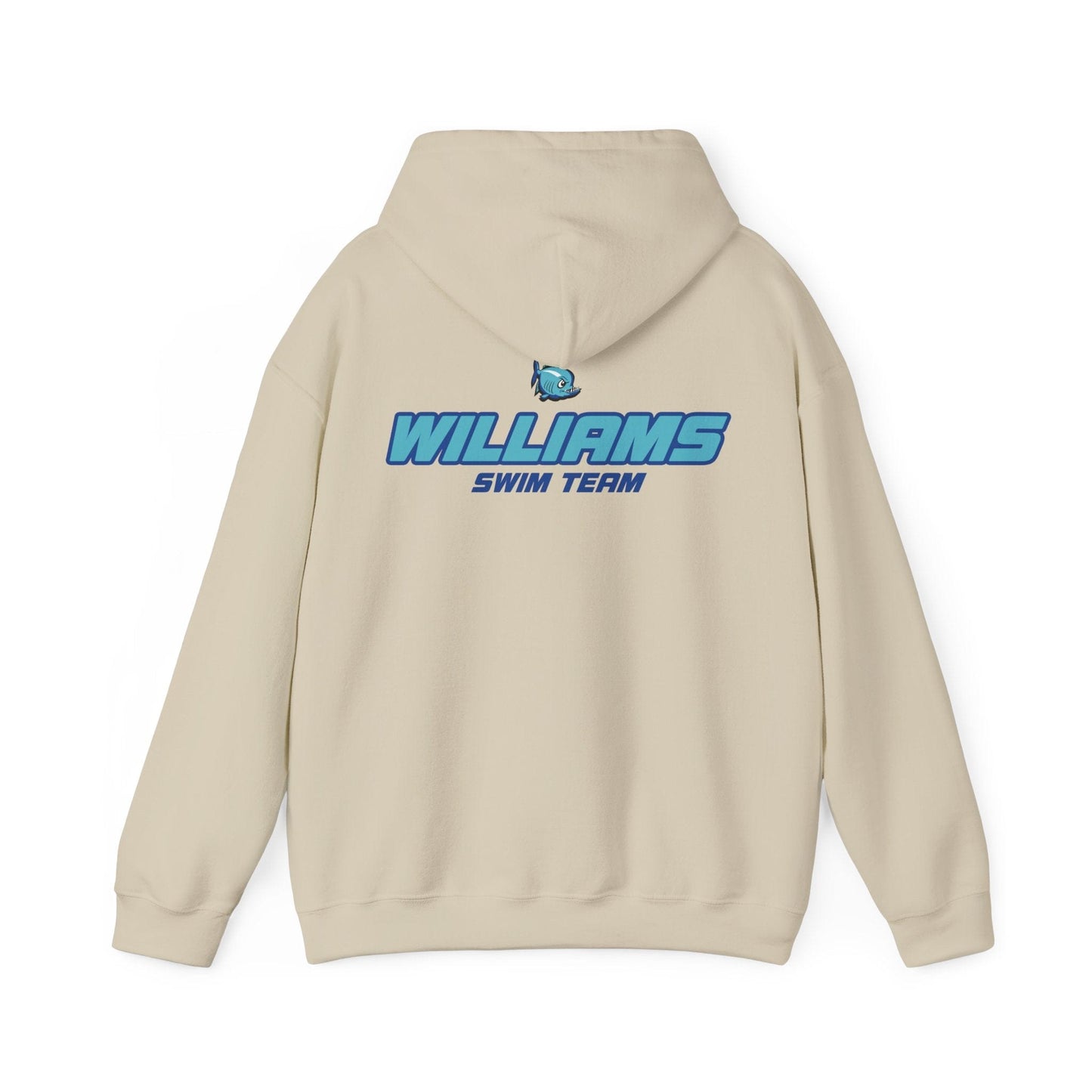 PERSONALIZED - Piranhas Swim Team Hoodie - Hooray