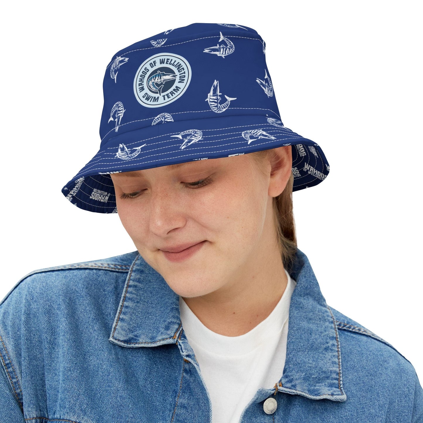 Wahoos Swim Team Bucket Hat - Hooray