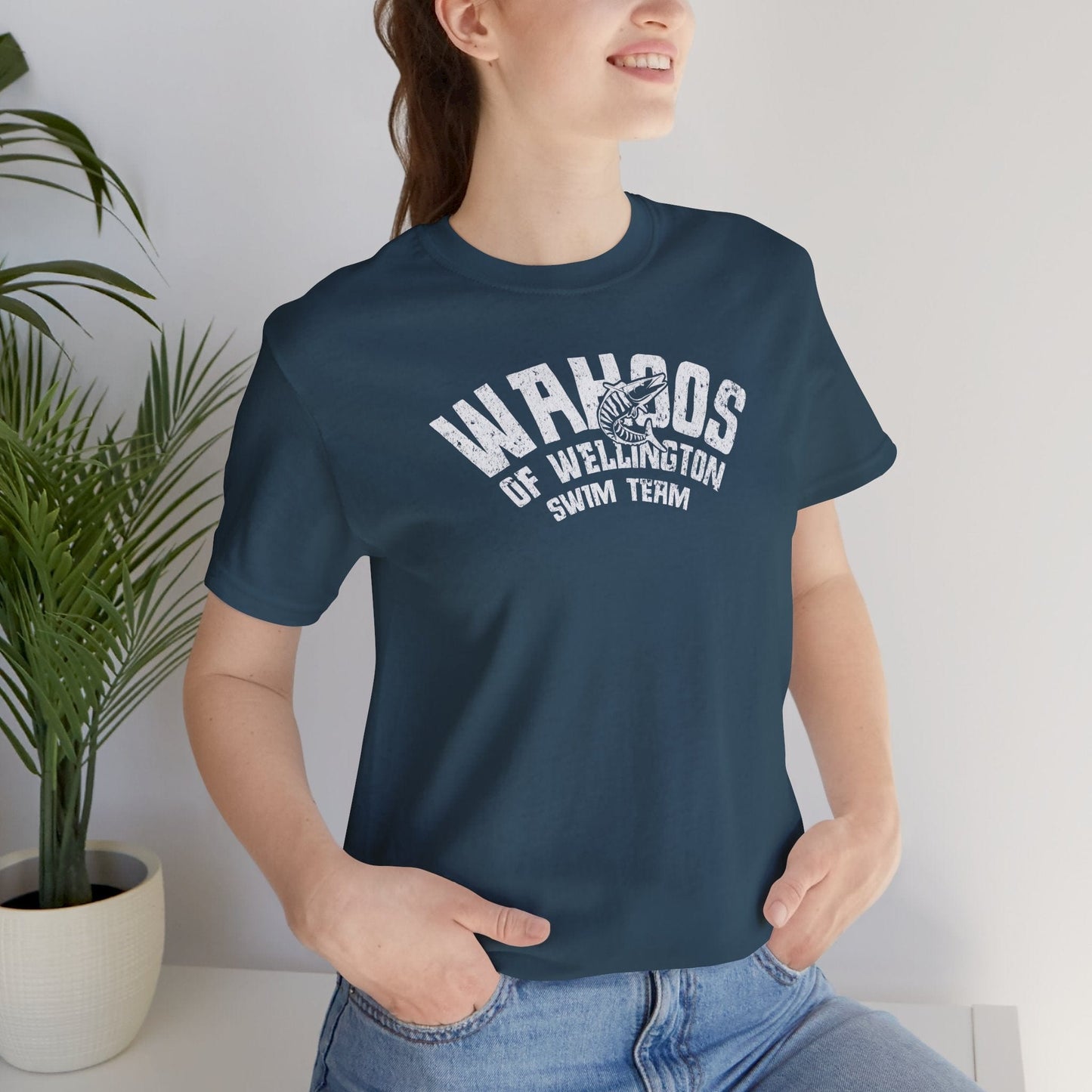 Unisex Distressed Wahoos T-Shirt - Hooray