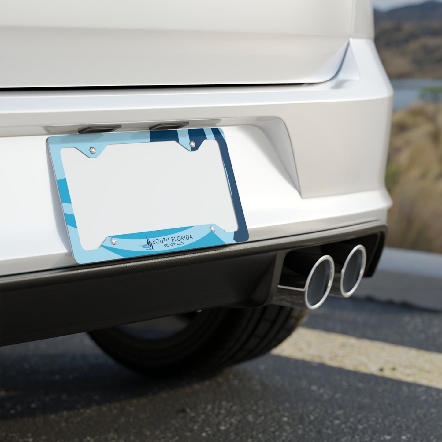 SOFLO License Plate Frame - Hooray