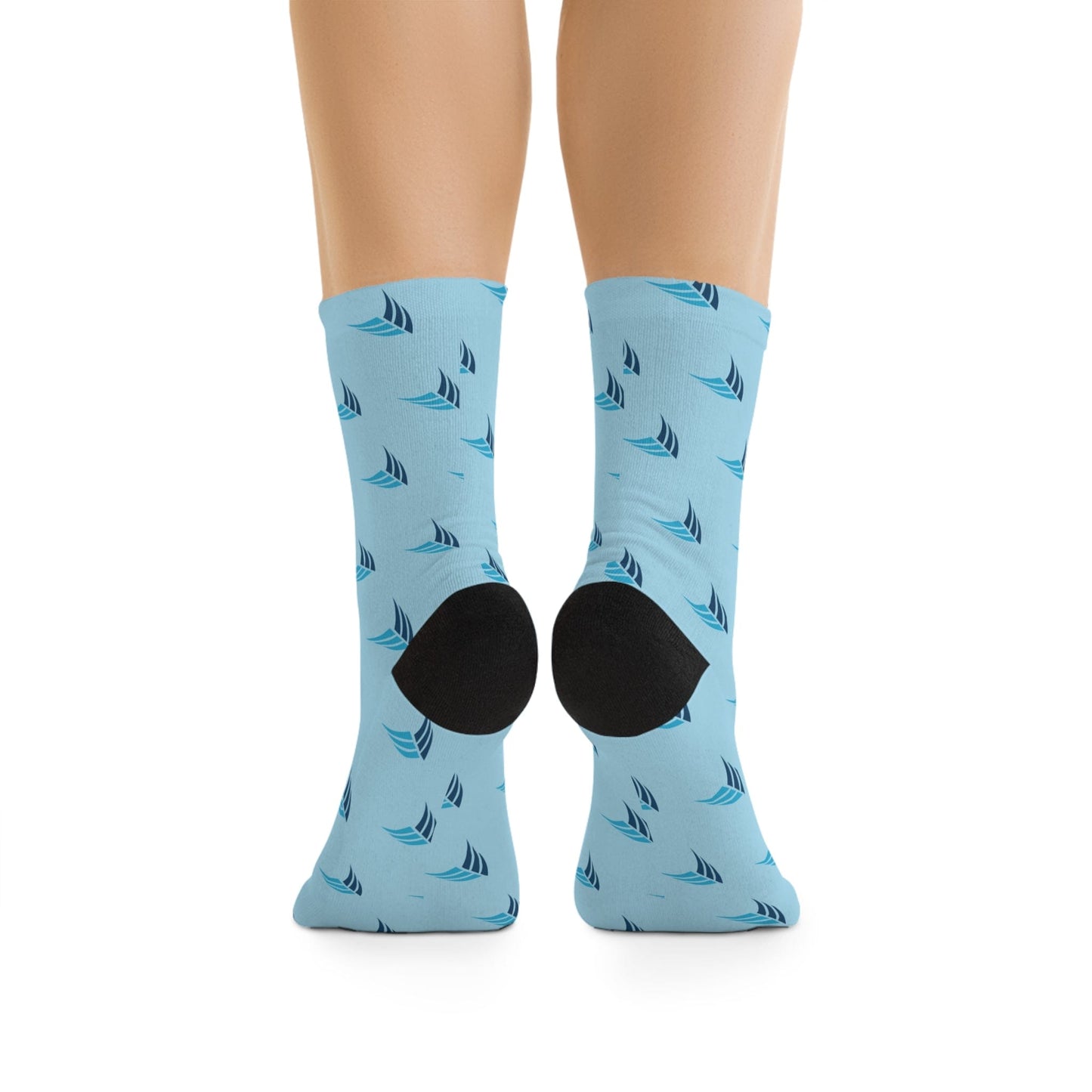 SOFLO Shark Pattern Crew Socks - Hooray