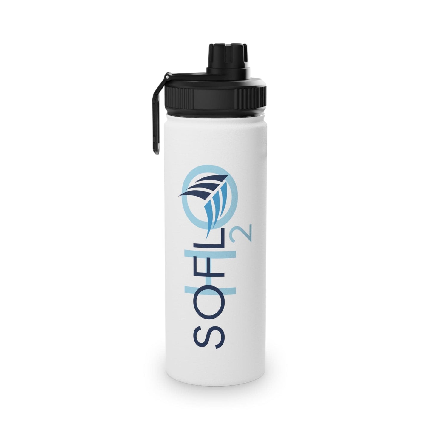 SOFLO Liquid Shark Power Water Bottle - Hooray