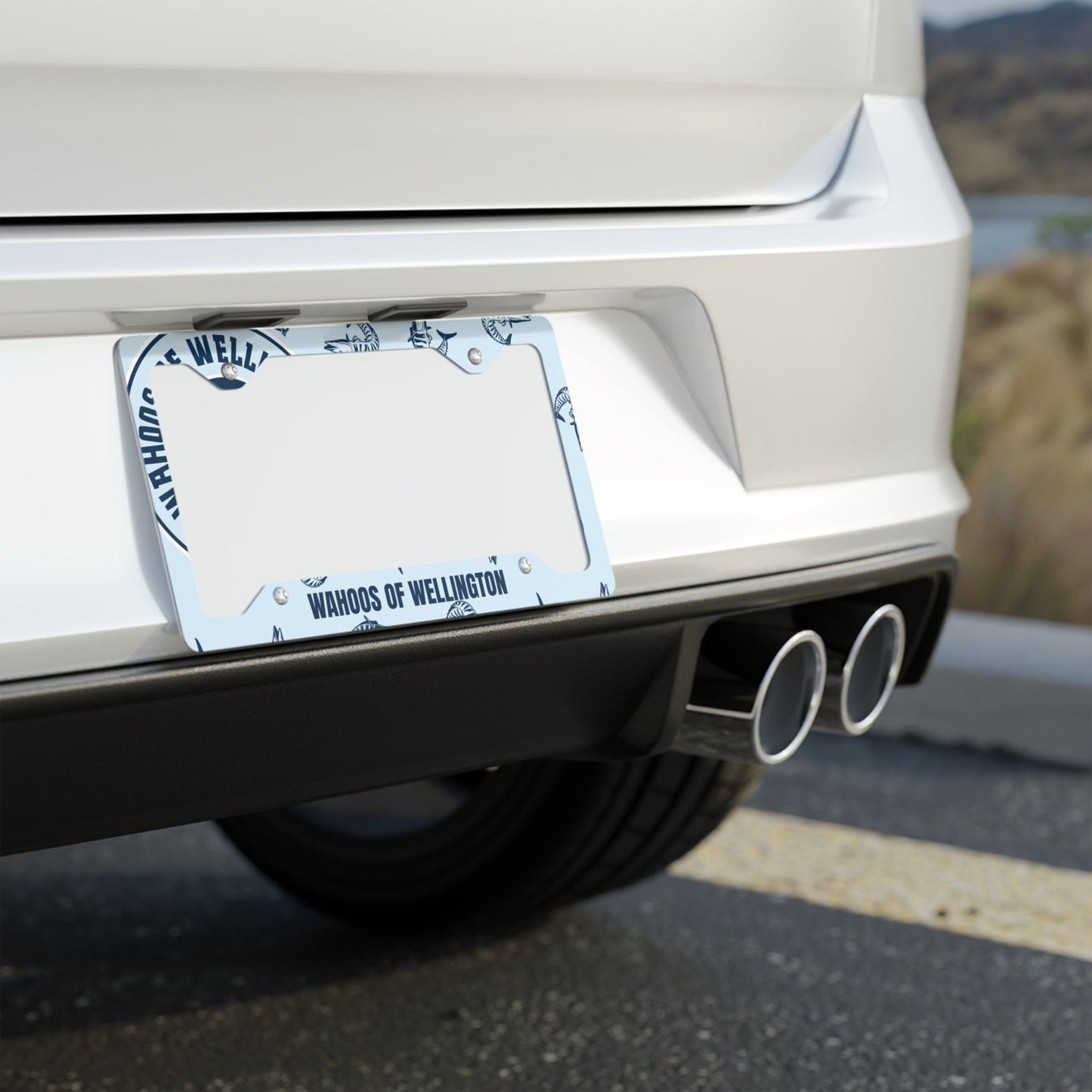 Wahoos License Plate Frame - Hooray