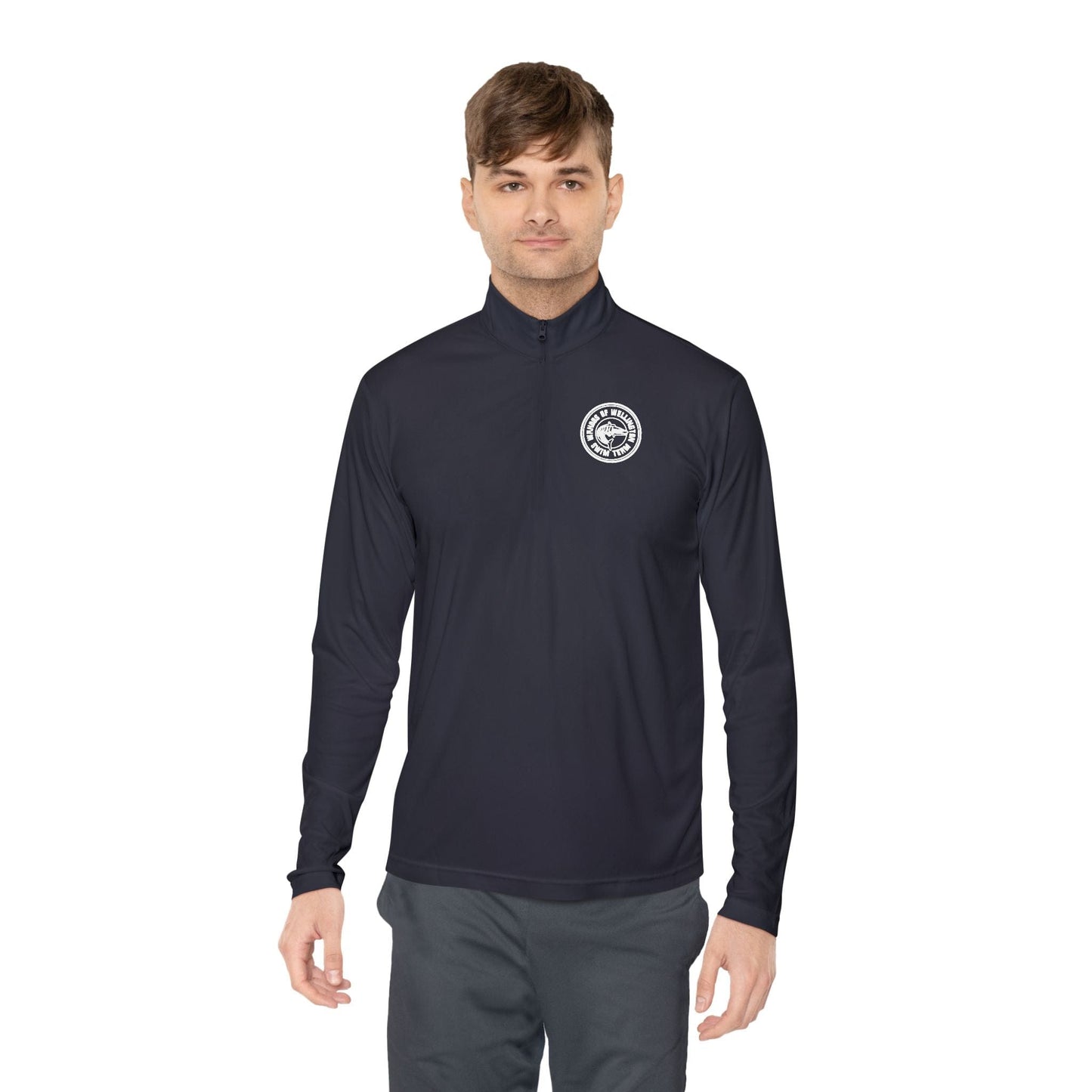 Men Moisture-Wicking Wahoos Pullover - Hooray