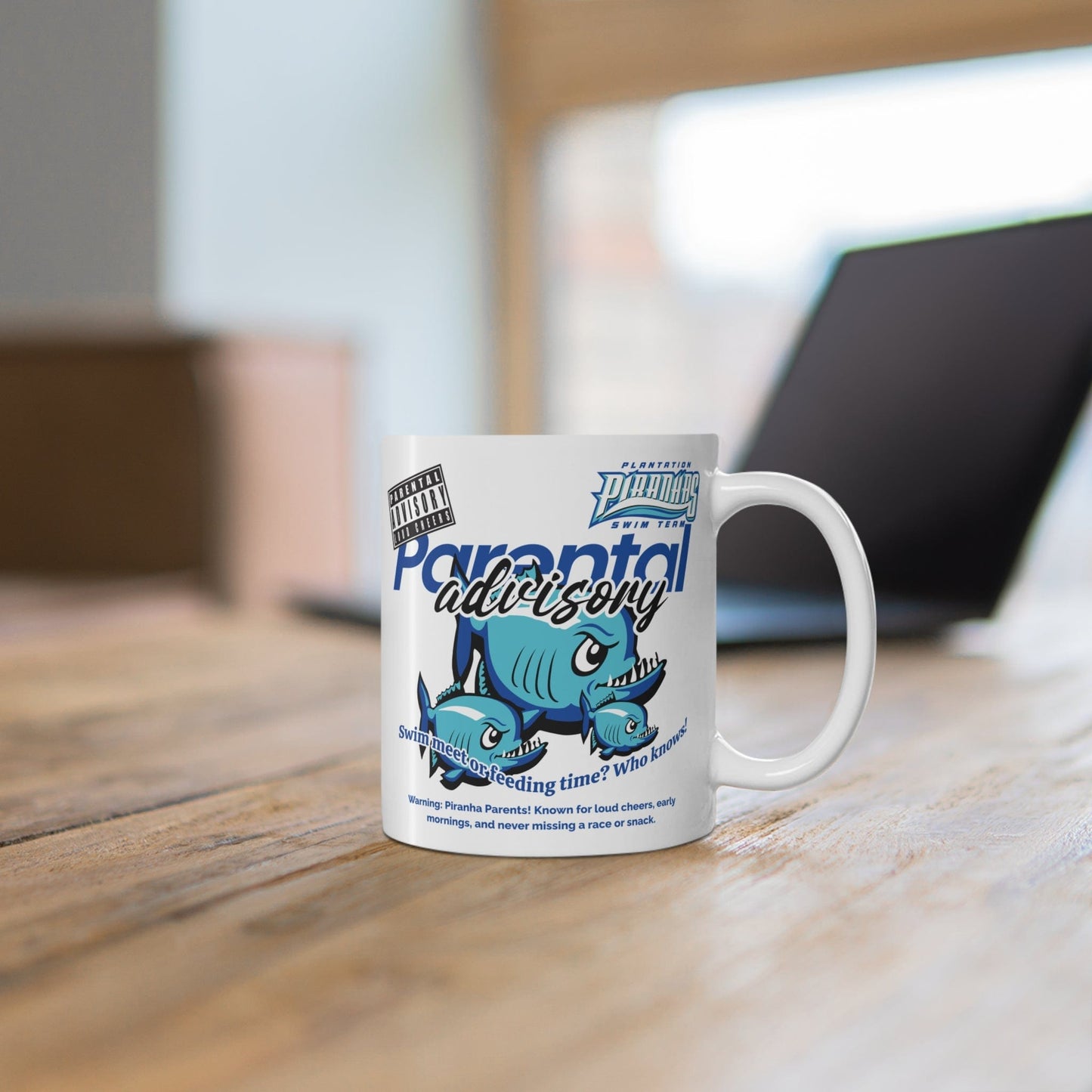 Parental Advisory Piranhas Mug - Hooray