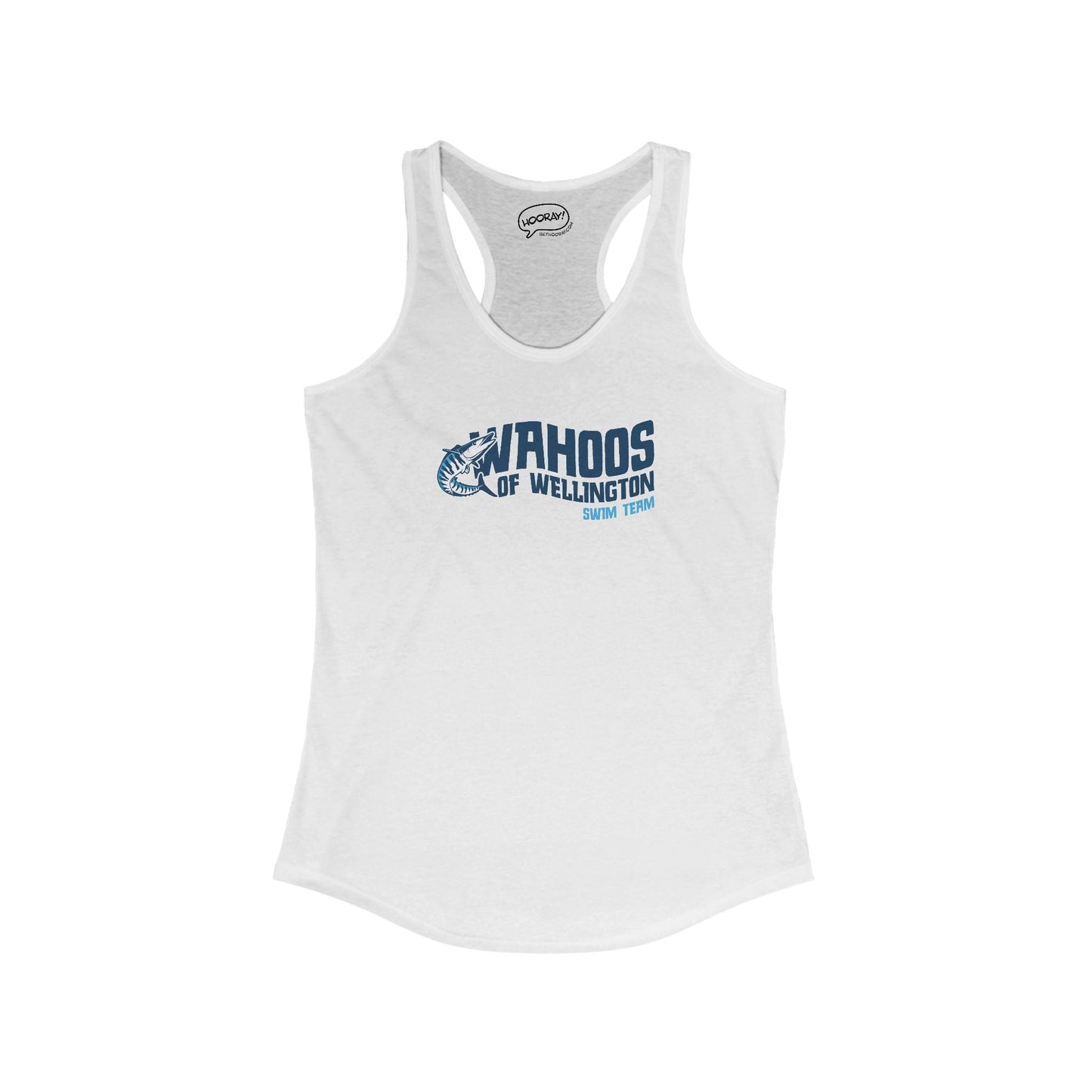 Wahoos Women Racerback Tank - Hooray