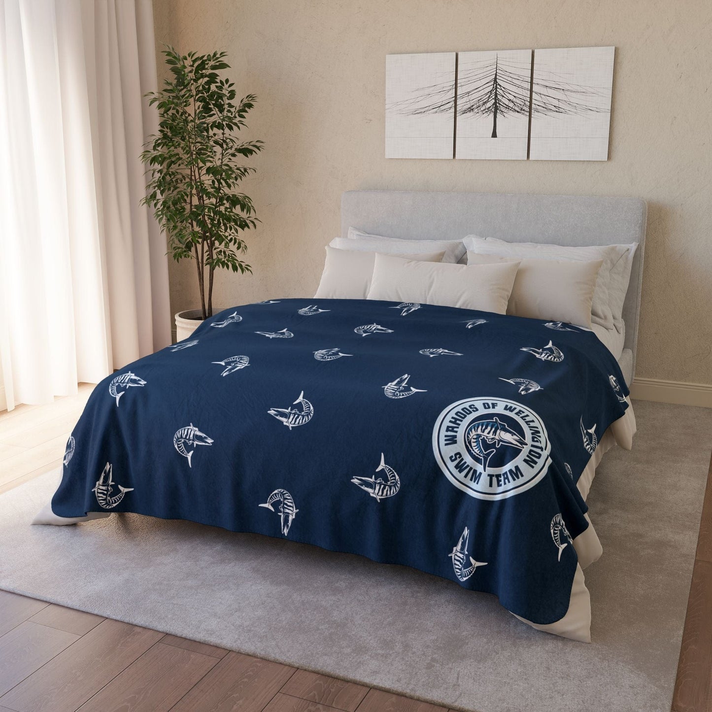 Wahoos Sherpa Blanket - Hooray