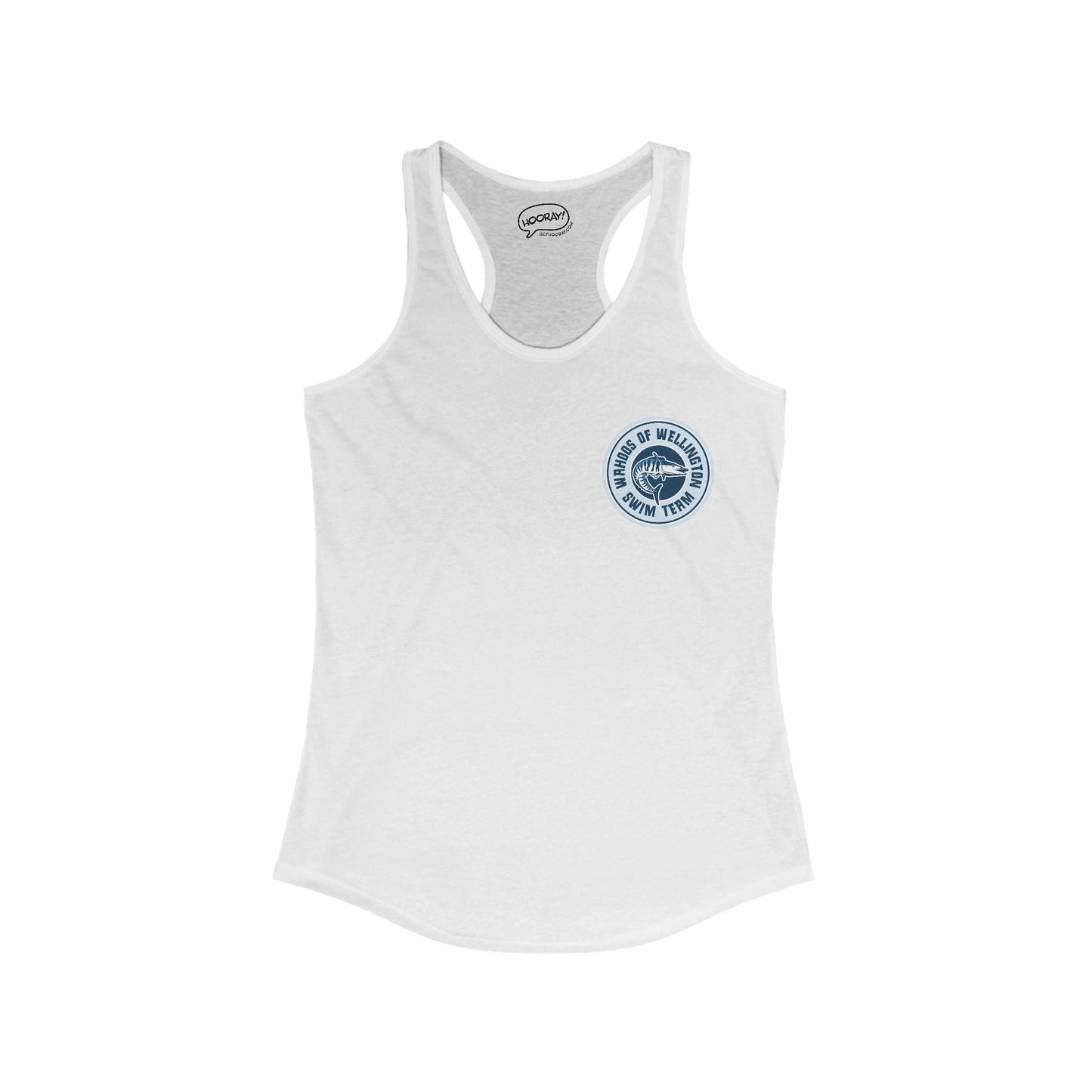 Wahoos Women Racerback Tank - Hooray