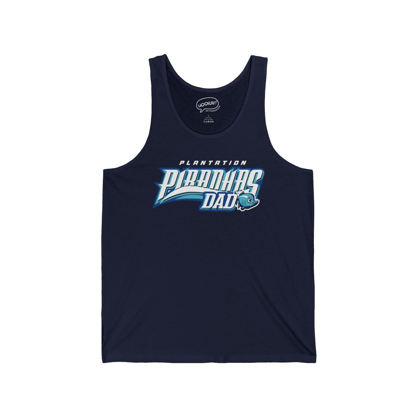 Plantation Piranhas Dad Jersey Tank - Hooray
