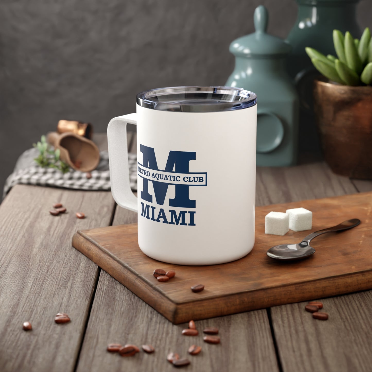 MAC Classic Logo Insulated Travel Mug - GetHooray.com
