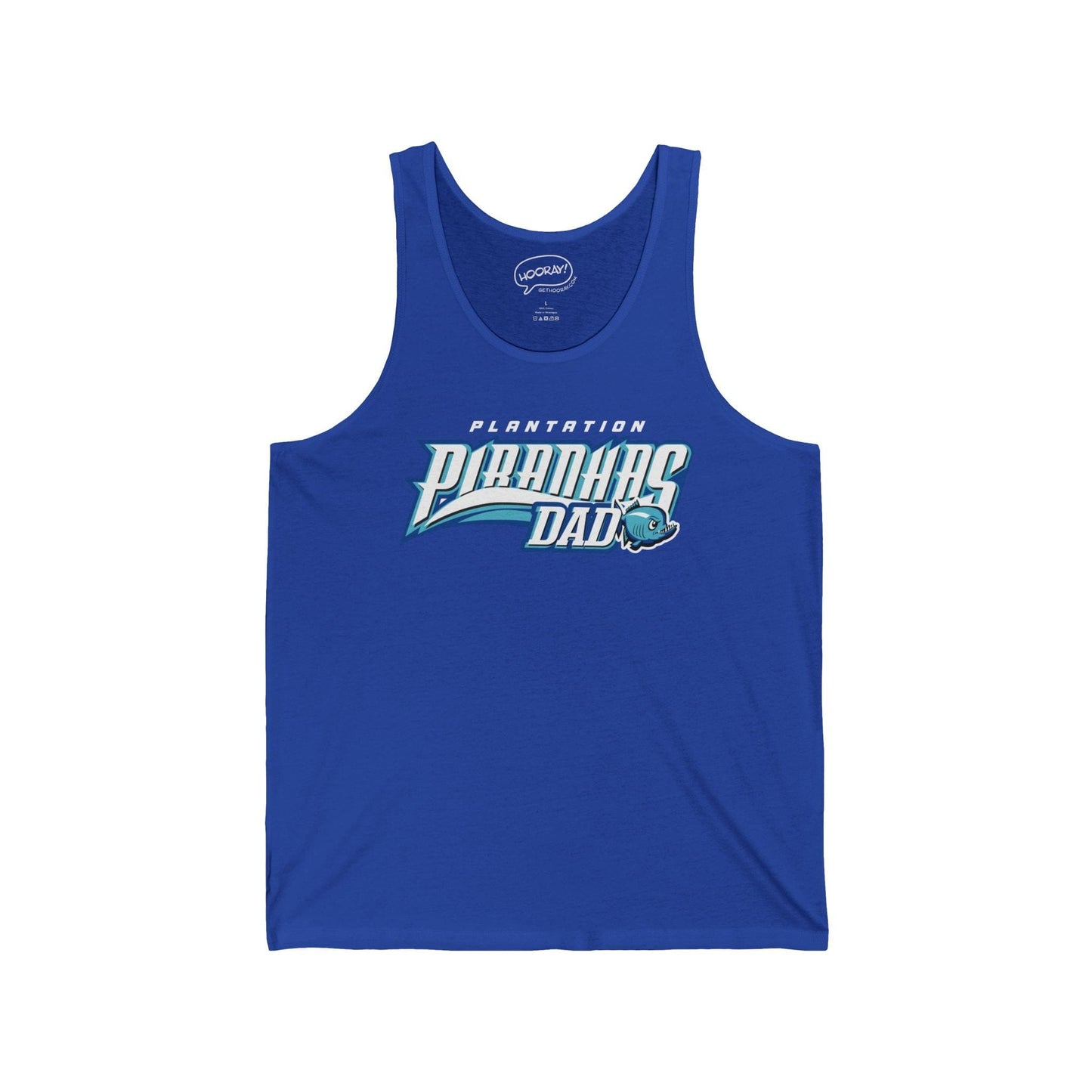 Plantation Piranhas Dad Jersey Tank - Hooray