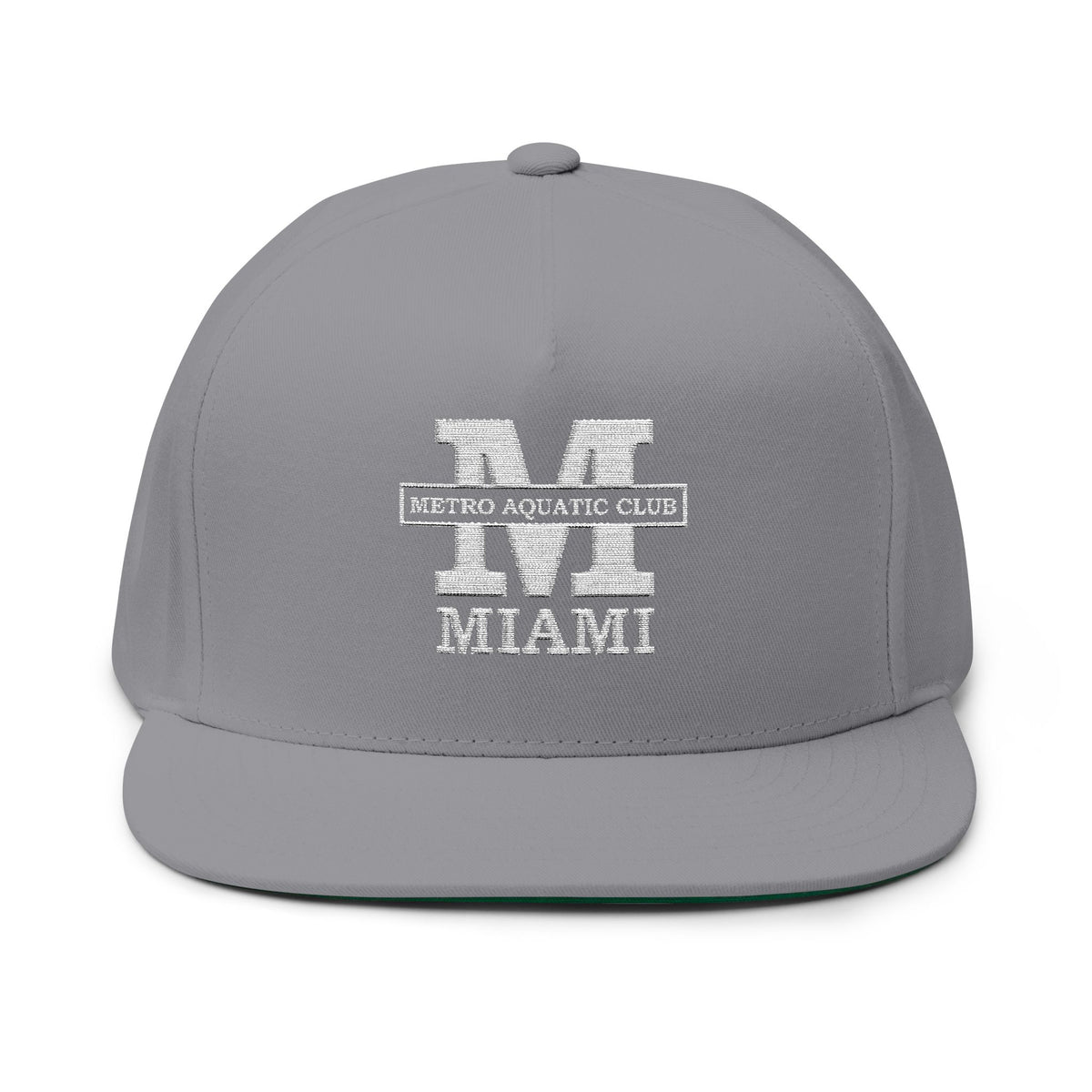 MAC Embroidered Flat Bill Snapback - GetHooray.com