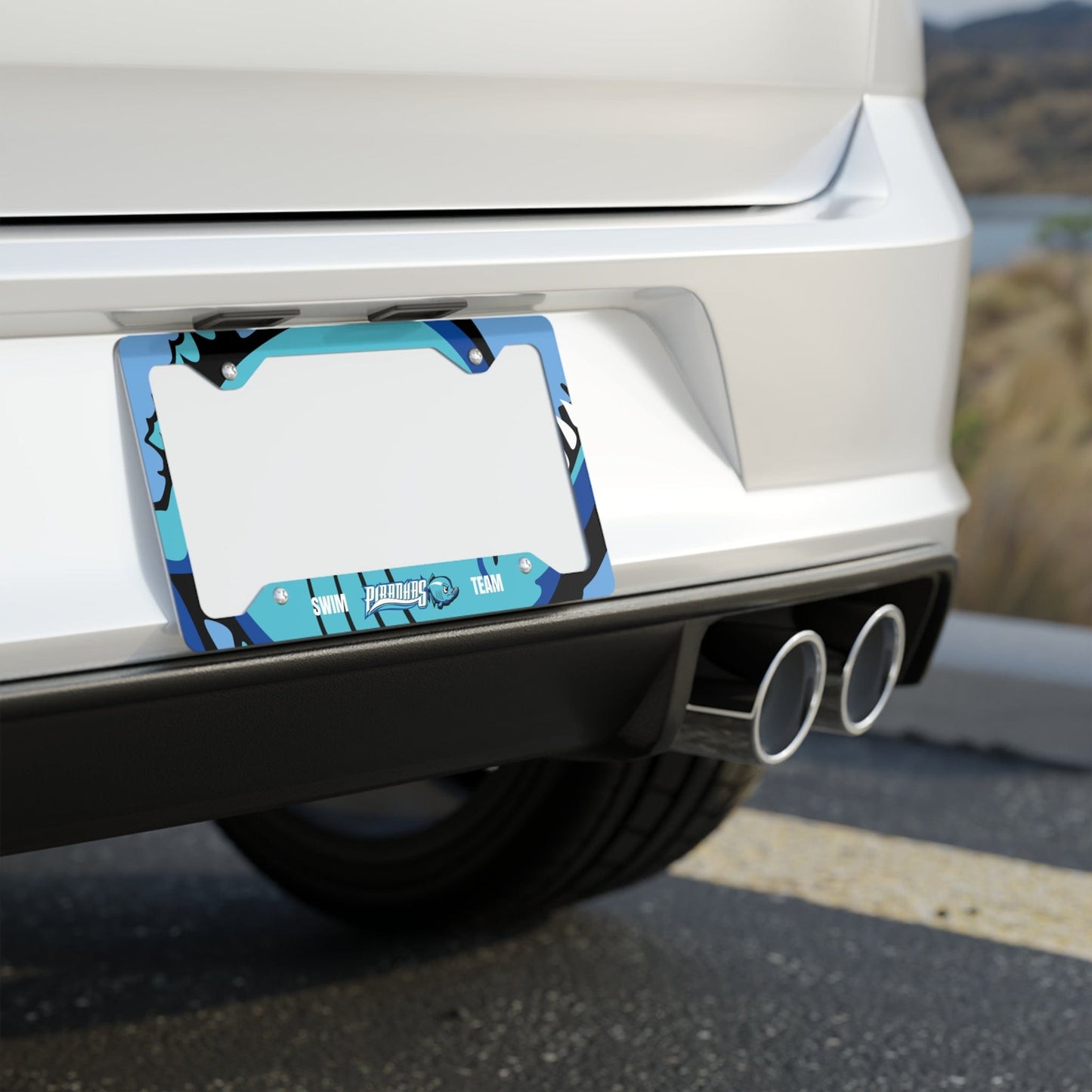 Plantation Piranhas License Plate Frame - Hooray