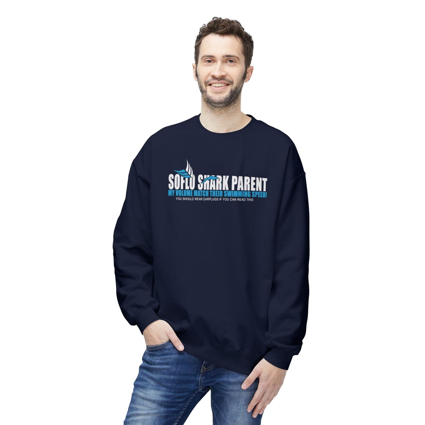 SOFLO Shark Parent Crewneck - Hooray