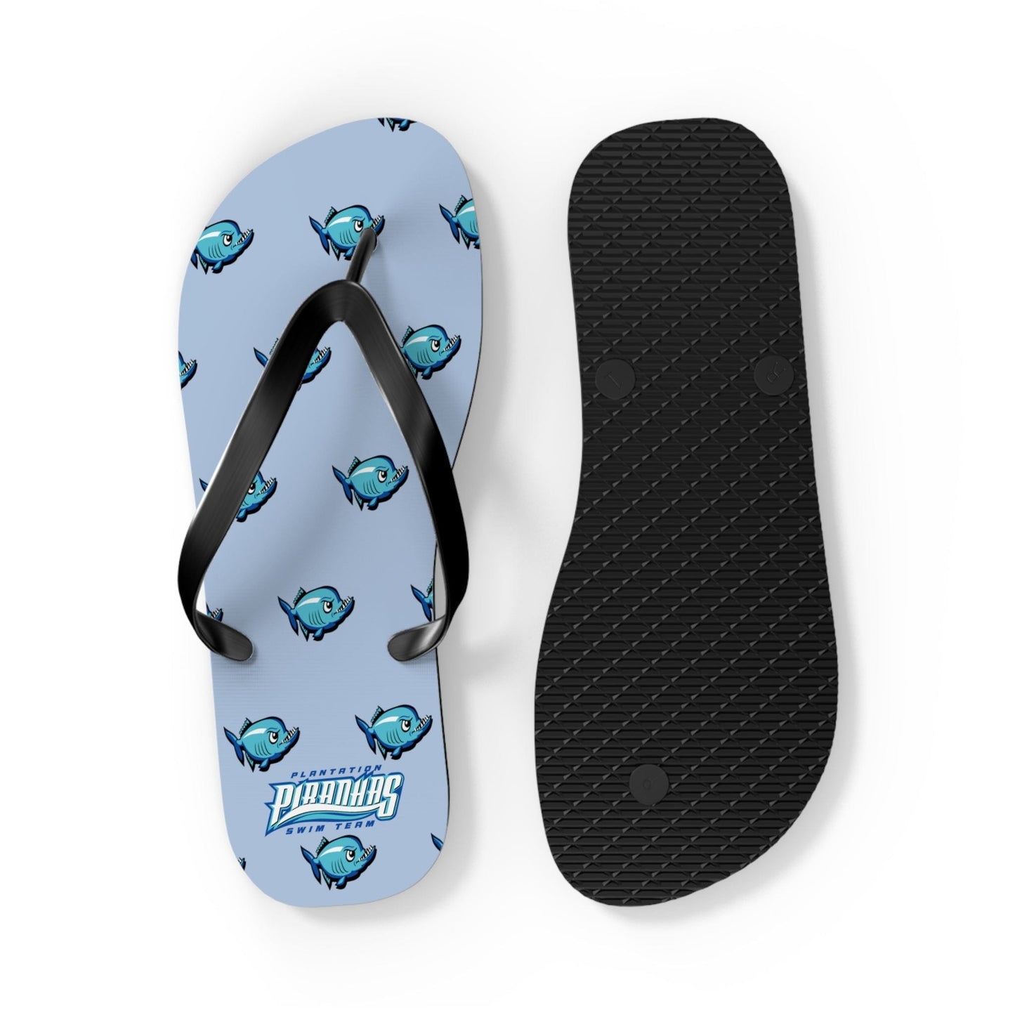 Piranhas Swim Team Flip Flops - Hooray