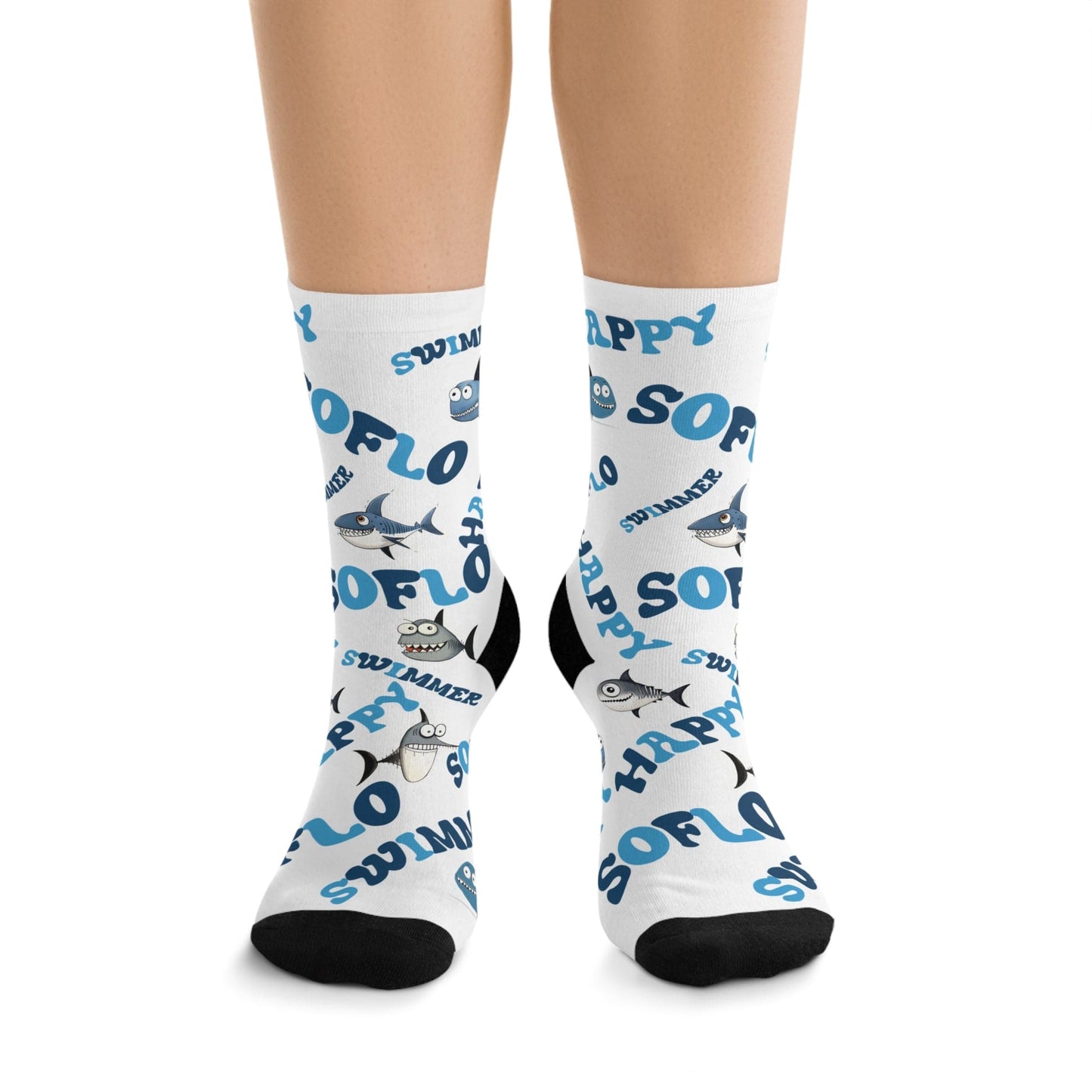 Happy SOFLO Swimmer Socks - Hooray