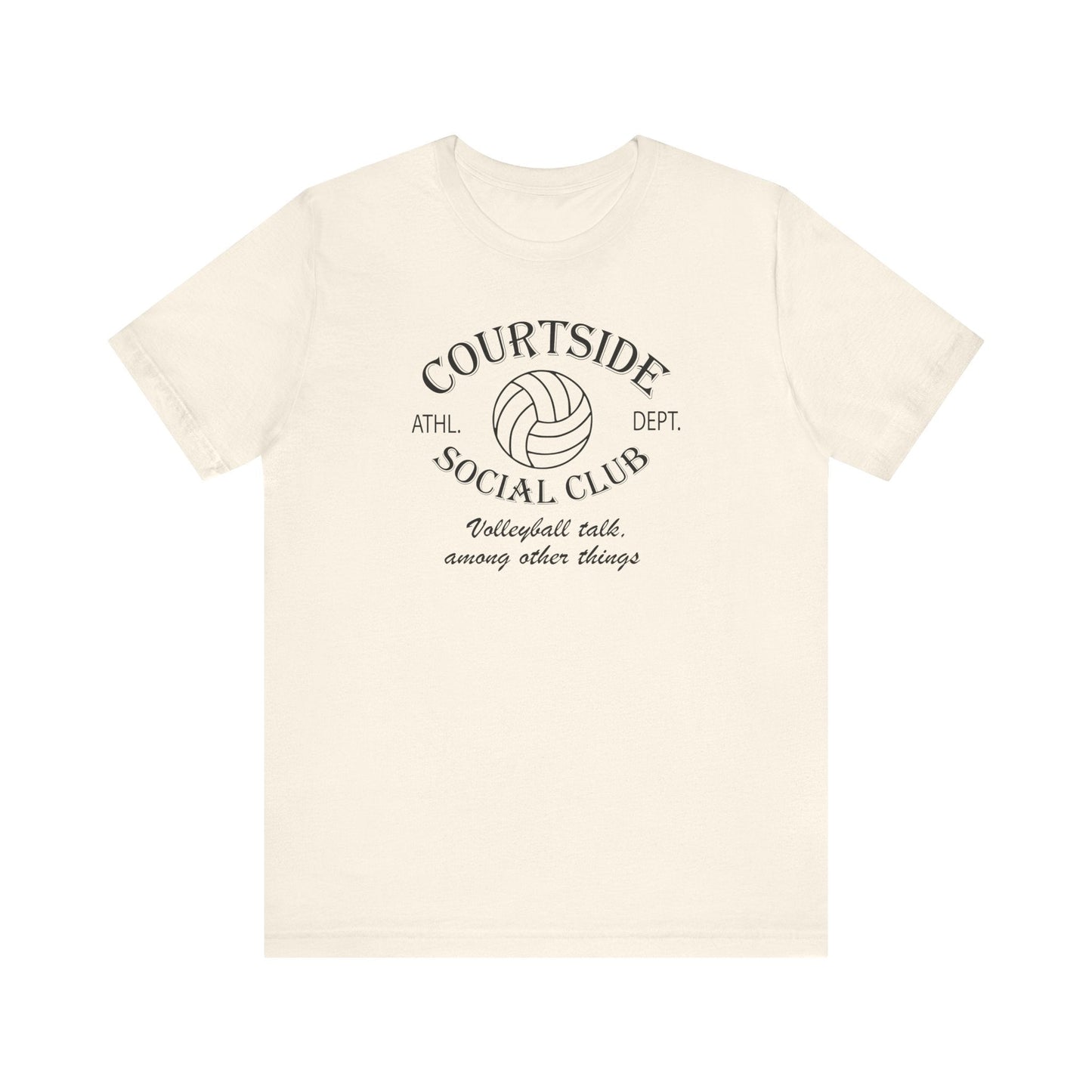 Courtside Social Club - Volleyball Tee - Hooray