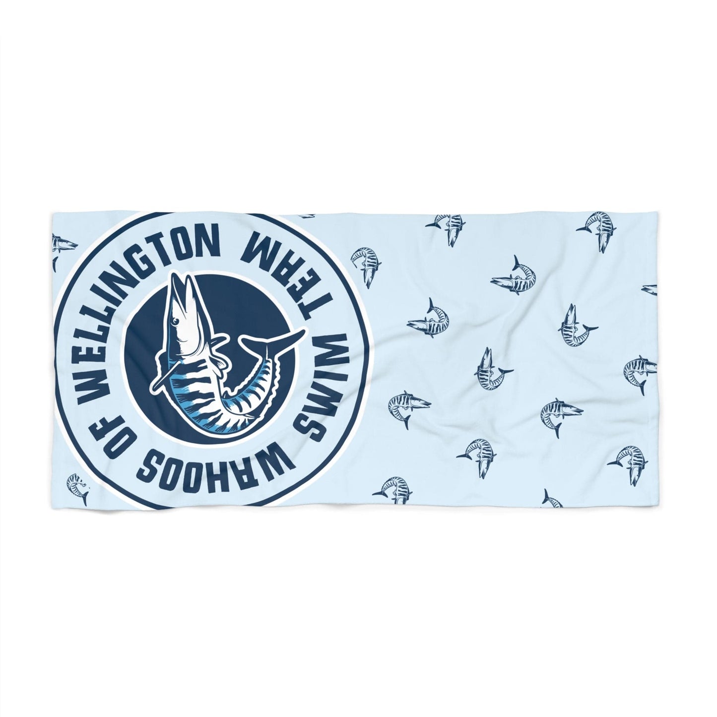 Wahoos Swim Team Beach Towel - Hooray