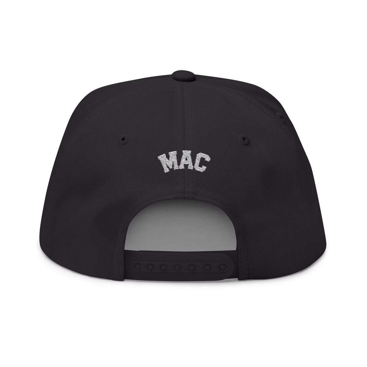 MAC Embroidered Flat Bill Snapback - GetHooray.com