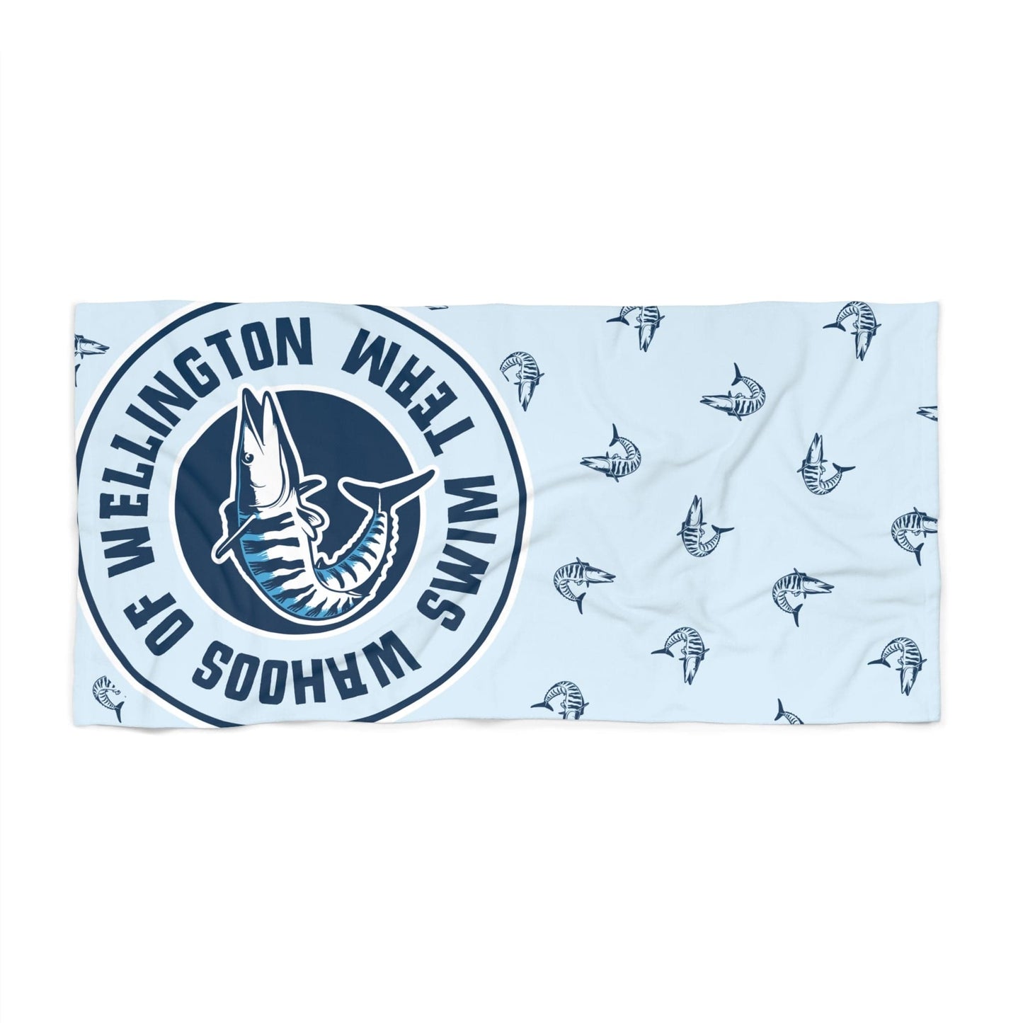 Wahoos Swim Team Beach Towel - Hooray