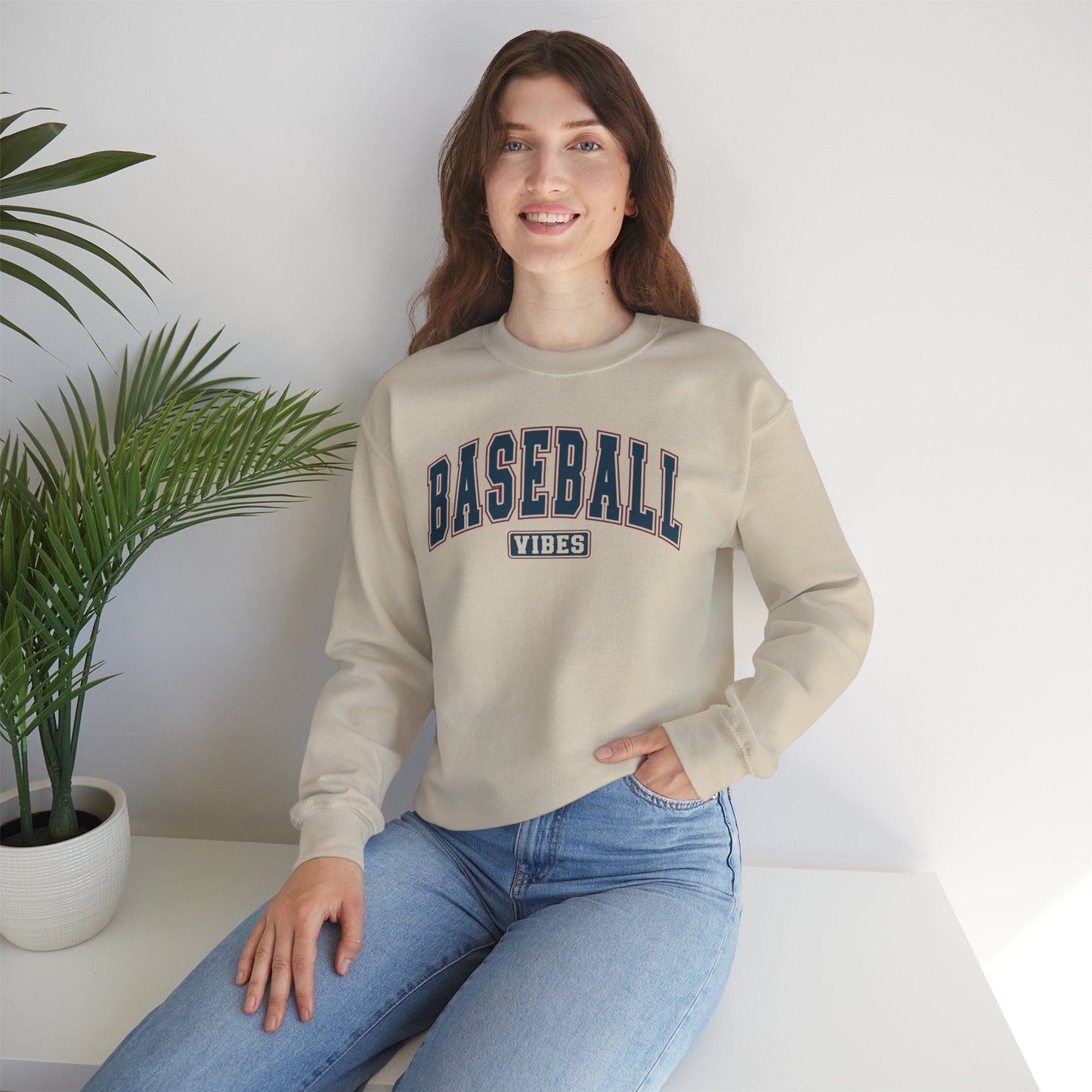 Baseball Vibes Sweatshirt - Hooray