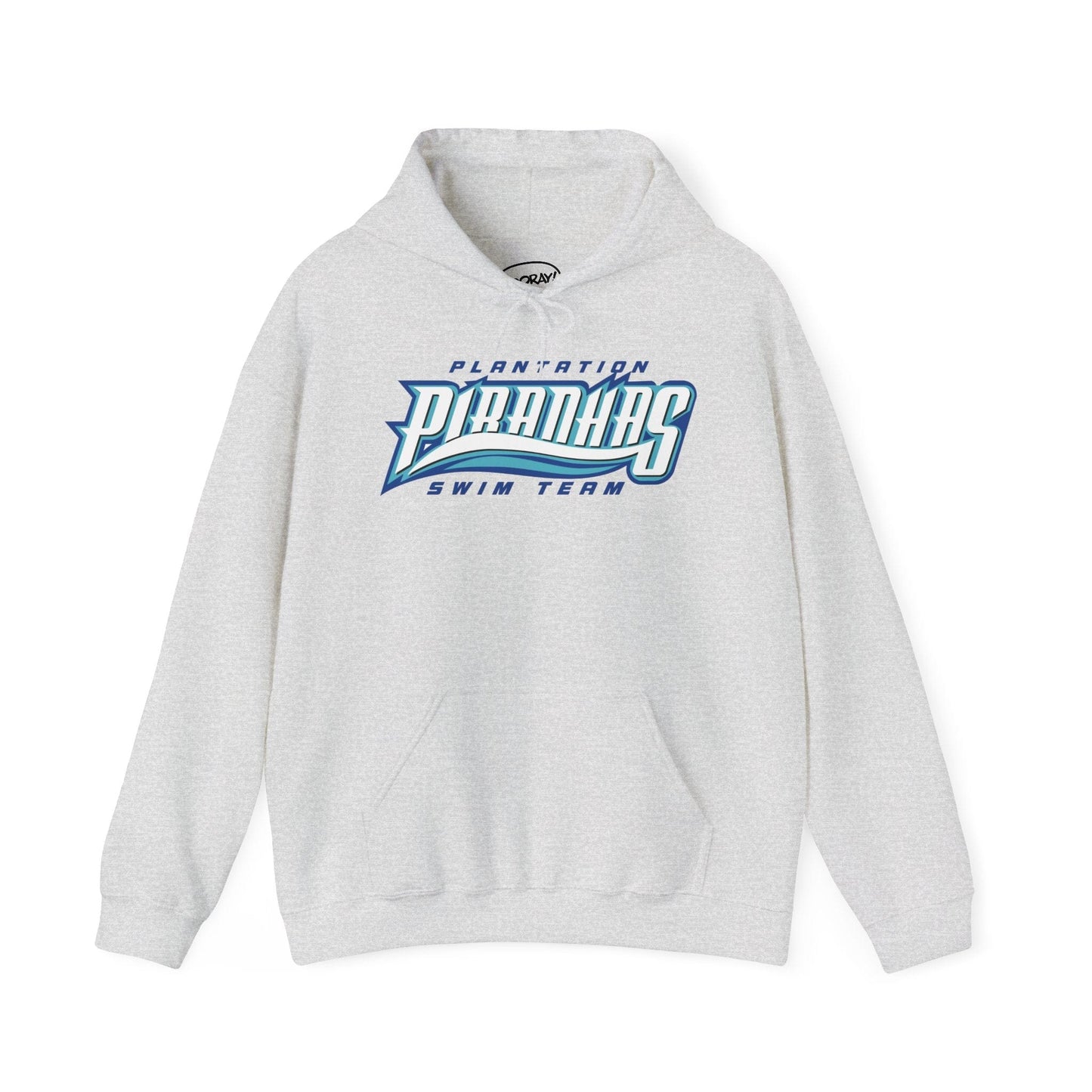 PERSONALIZED - Piranhas Swim Team Hoodie - Hooray