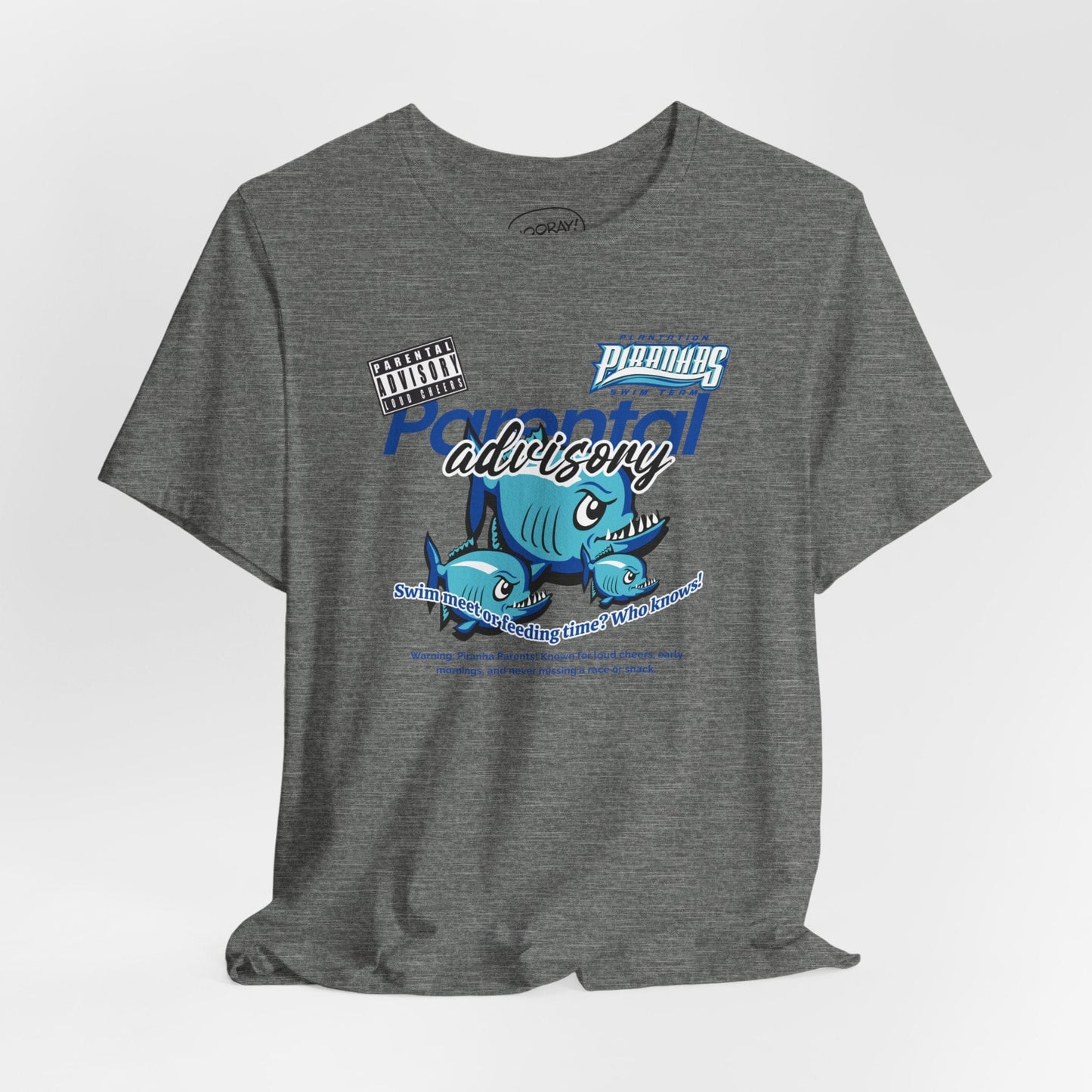 Parental Advisory Piranhas T-Shirt - Hooray