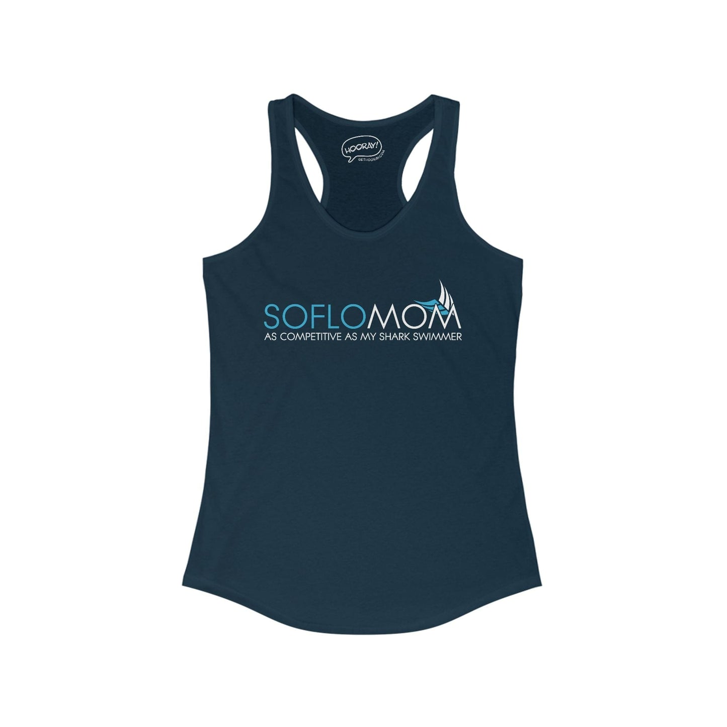SOFLO Mom Racerback Tank - Hooray
