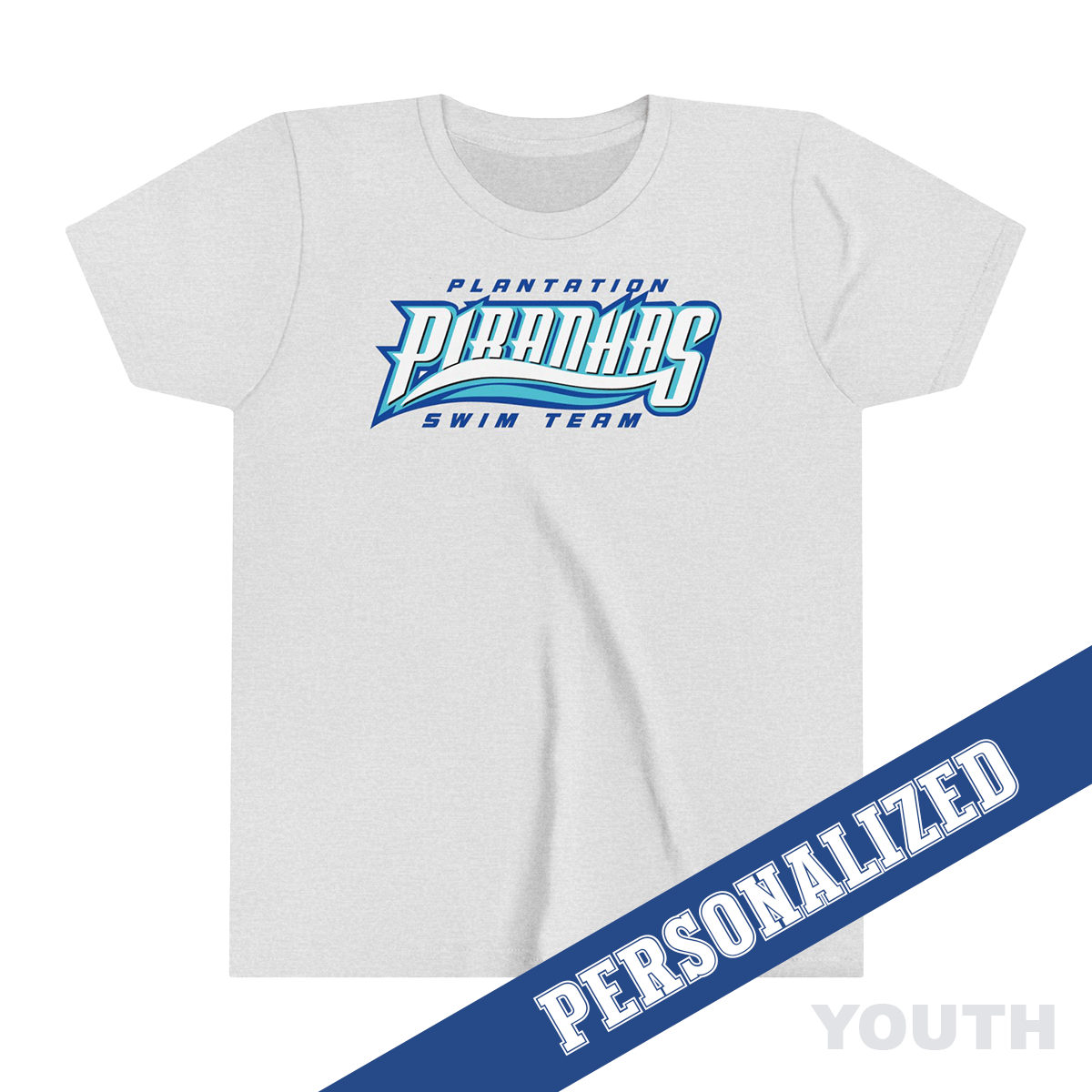 PERSONALIZED - Piranhas Youth T-Shirt - Hooray
