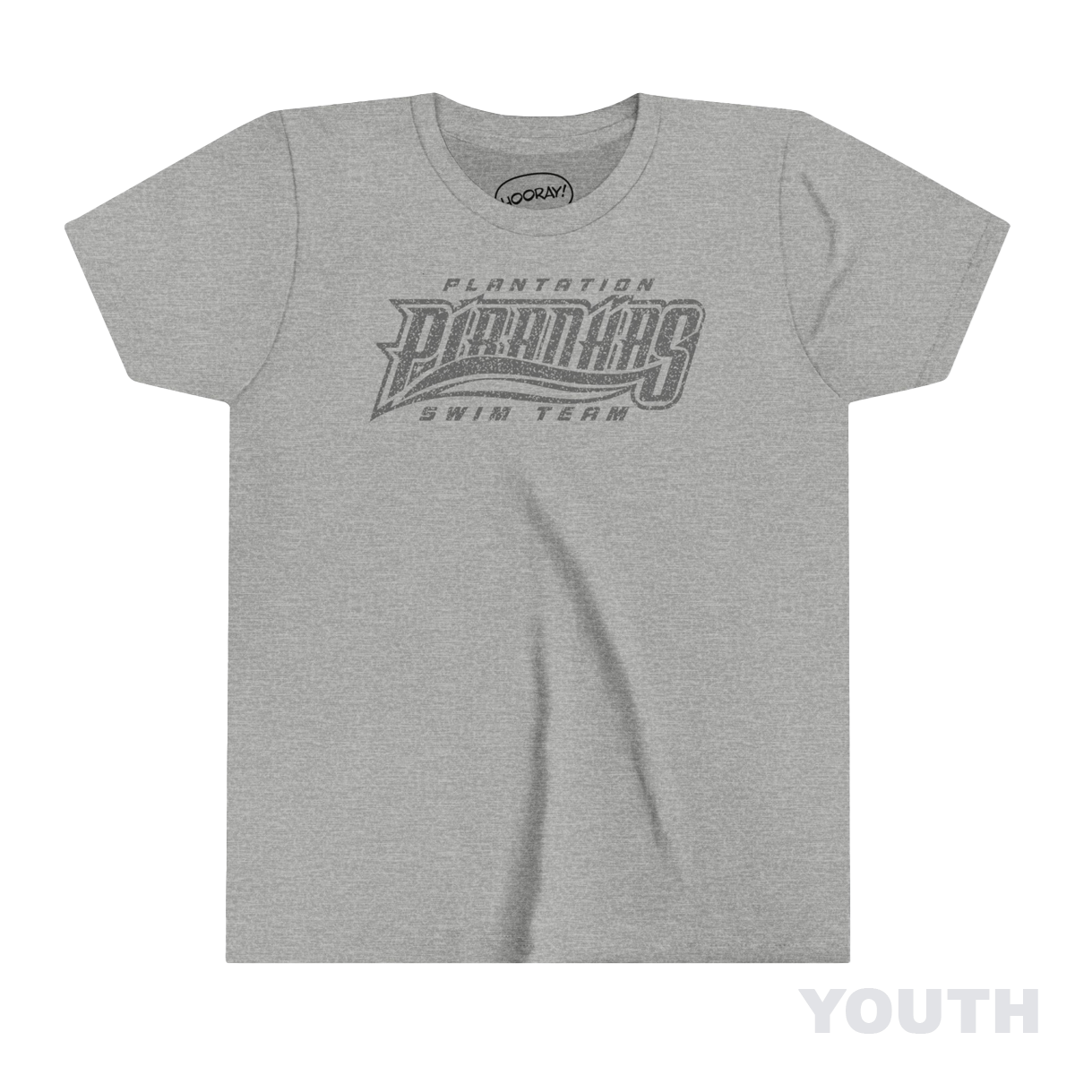 Youth Plantation Piranhas Distressed T-Shirt - Hooray
