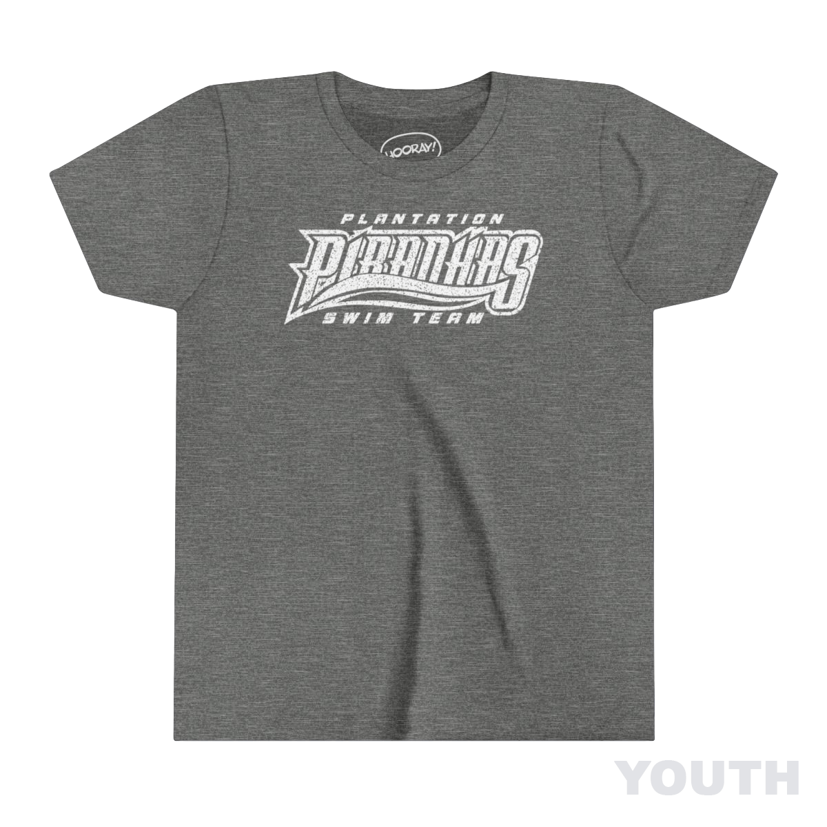 Youth Plantation Piranhas Distressed T-Shirt - Hooray
