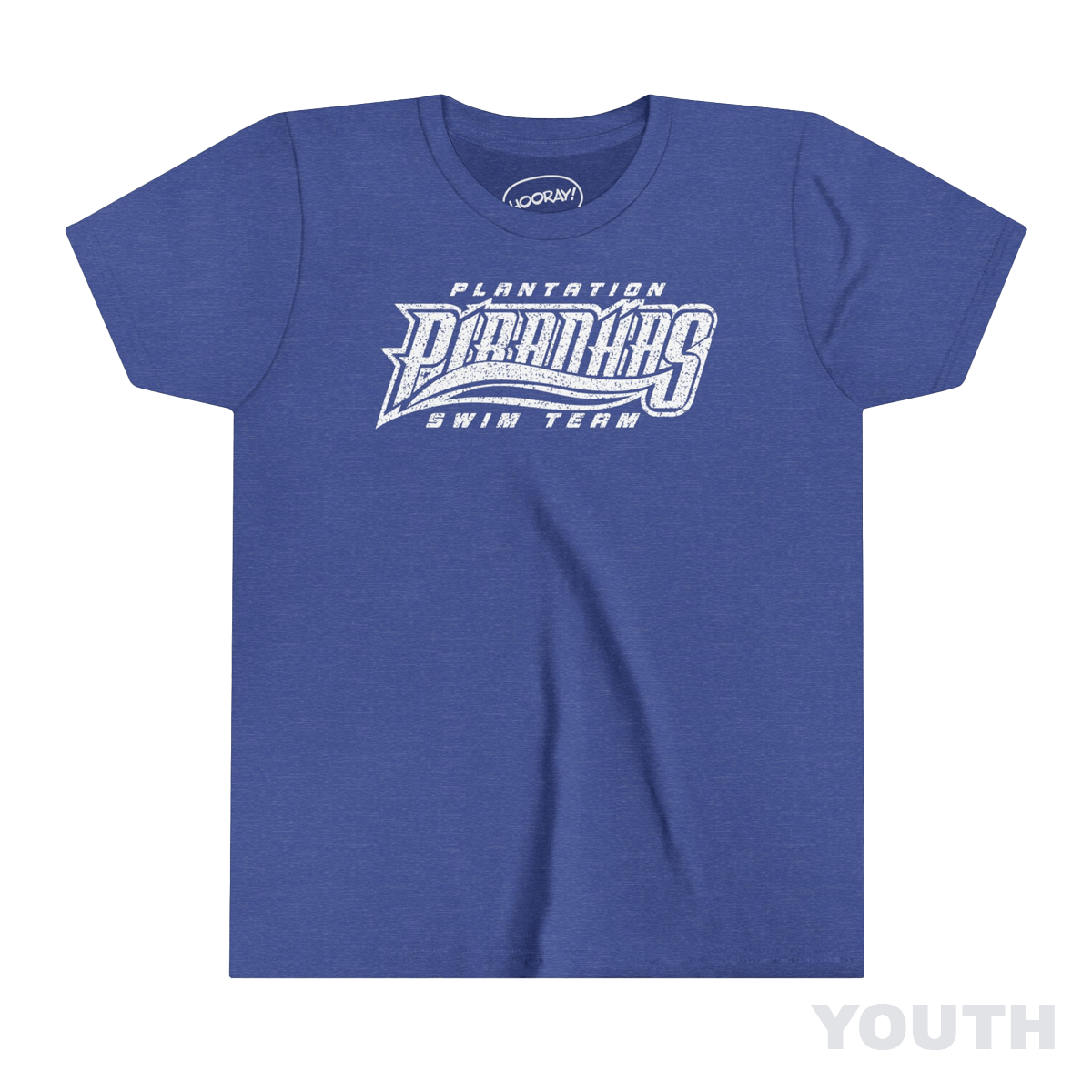 Youth Plantation Piranhas Distressed T-Shirt - Hooray