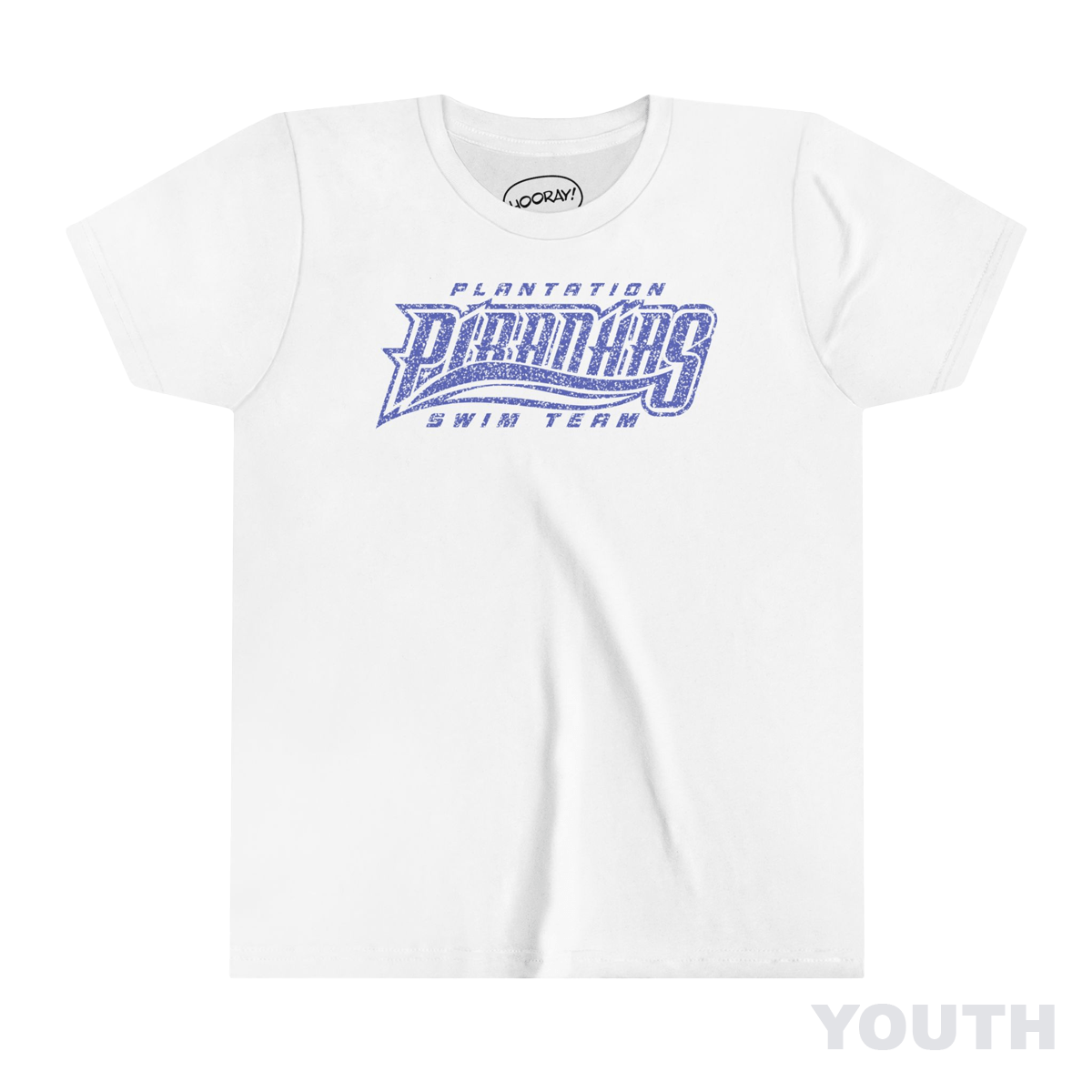 Youth Plantation Piranhas Distressed T-Shirt - Hooray