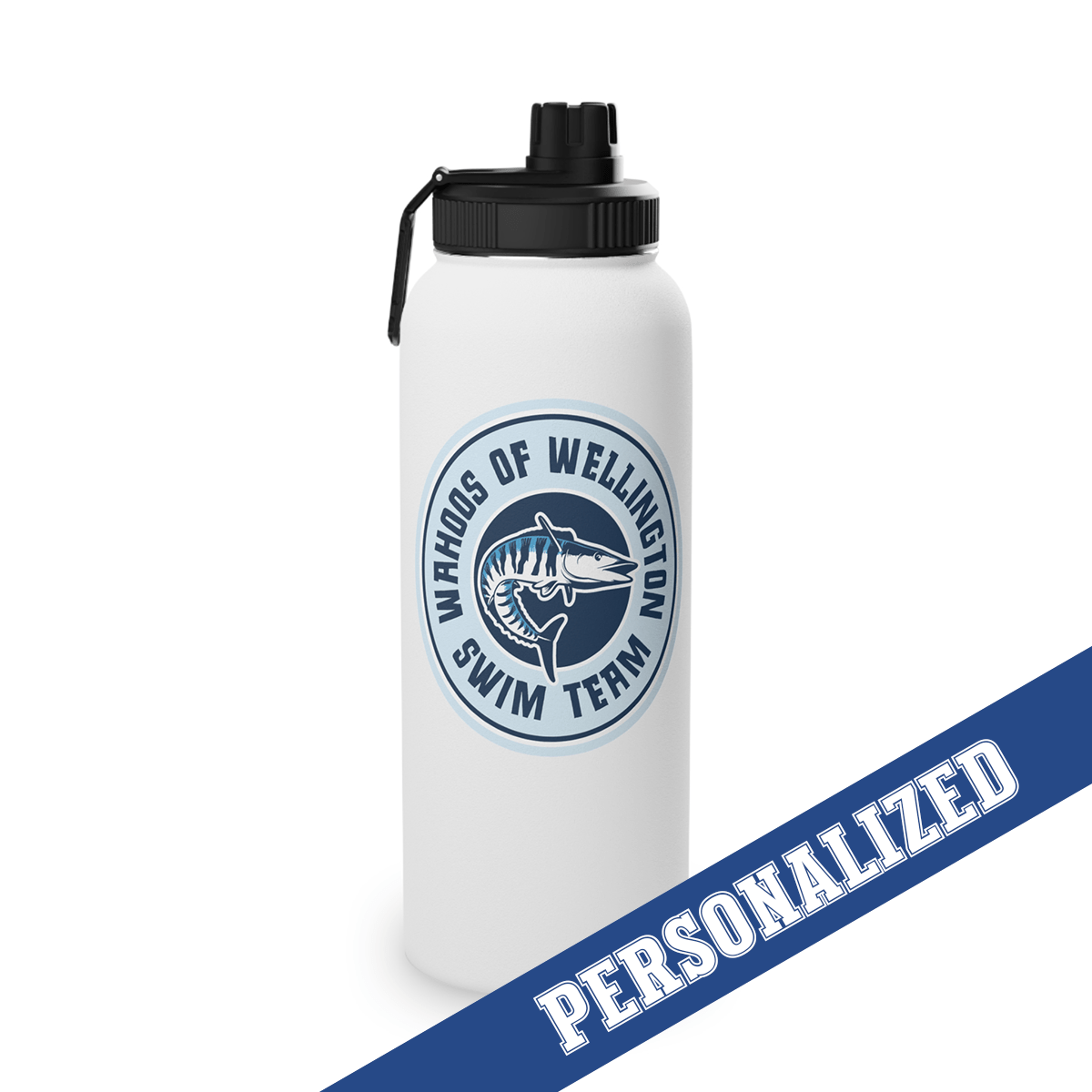 Personalized Wahoos Water Bottle - Hooray