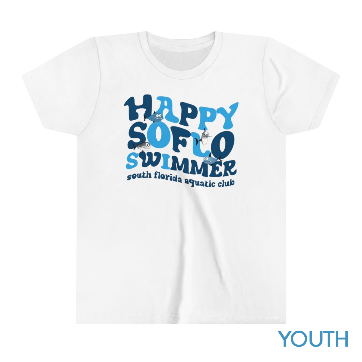 Youth SOFLO Swimmer Tee - Hooray