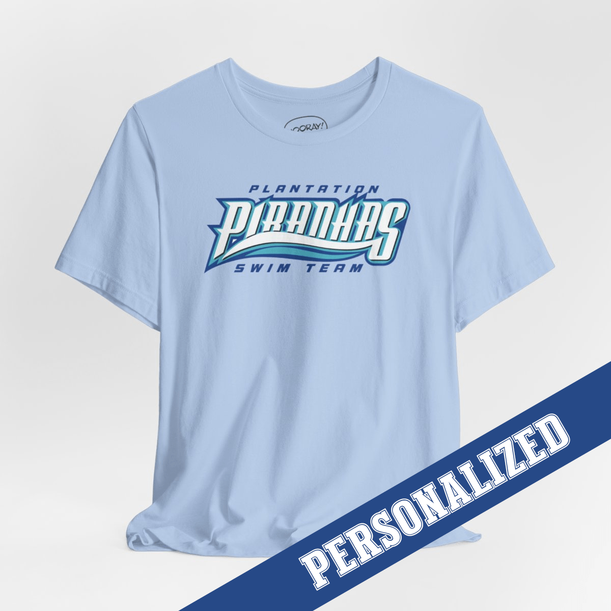 Plantation Piranhas Custom Name T-Shirt - Hooray