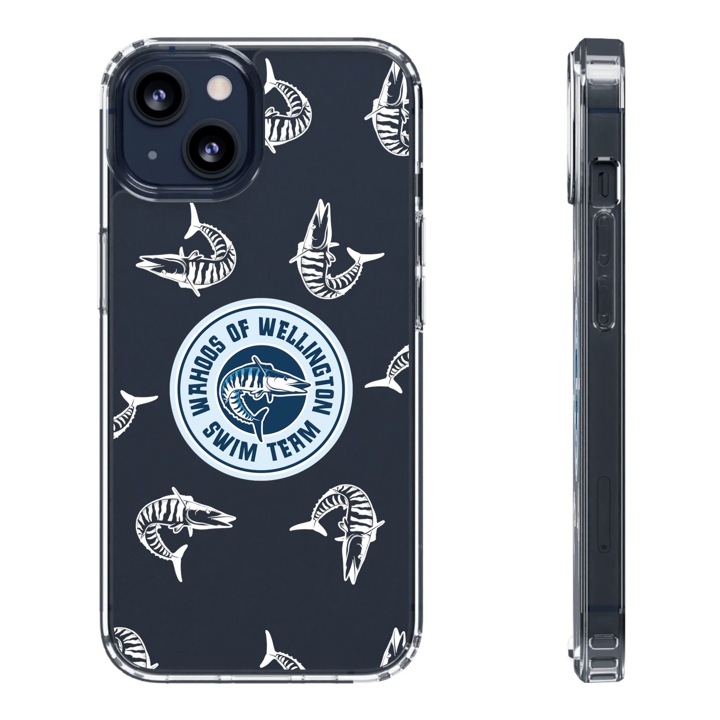 Wahoos Clear Phone Case