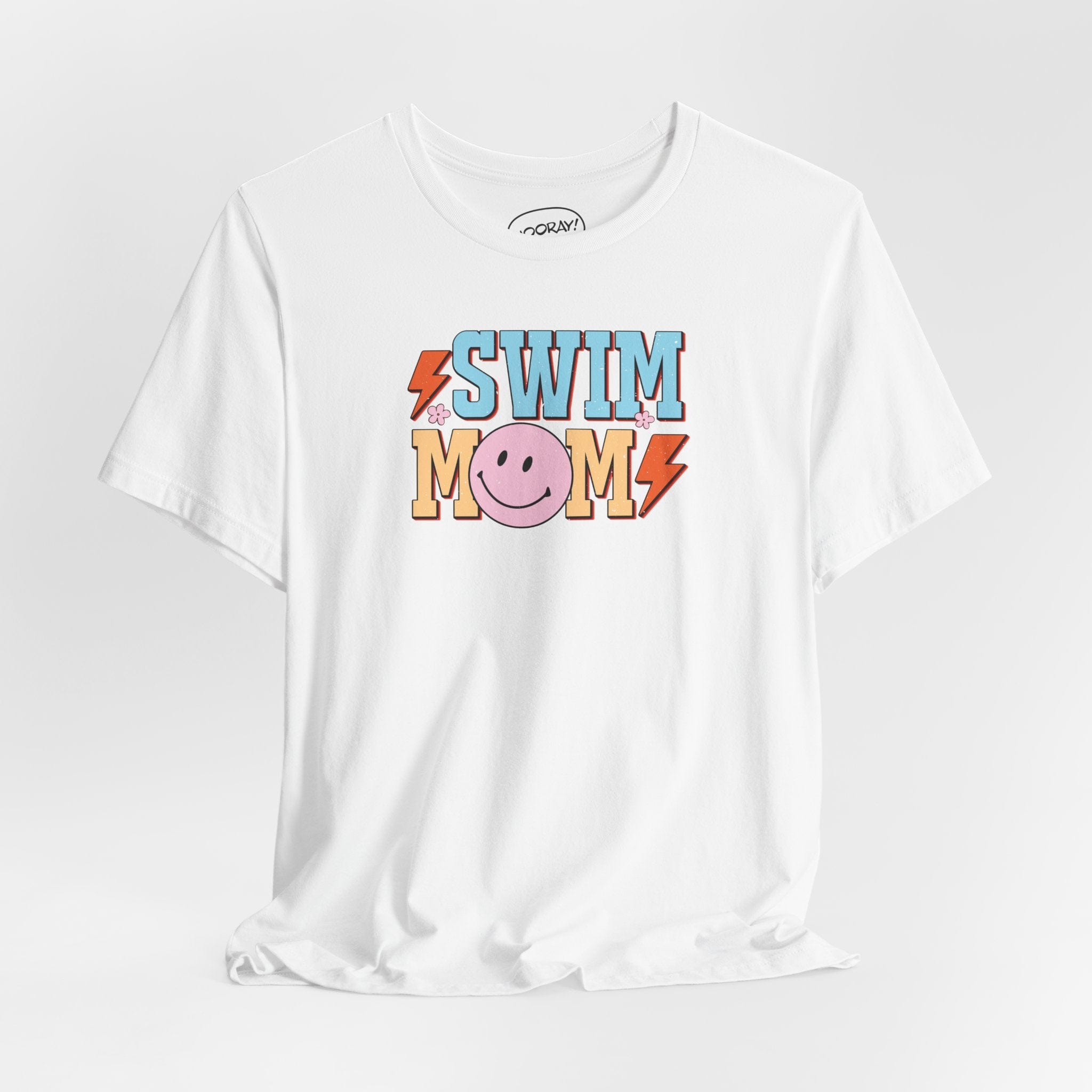 Happy Swim Mom Tee - Hooray