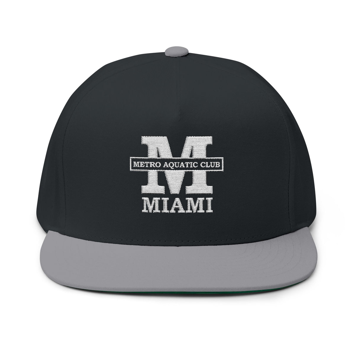 MAC Embroidered Flat Bill Snapback - GetHooray.com