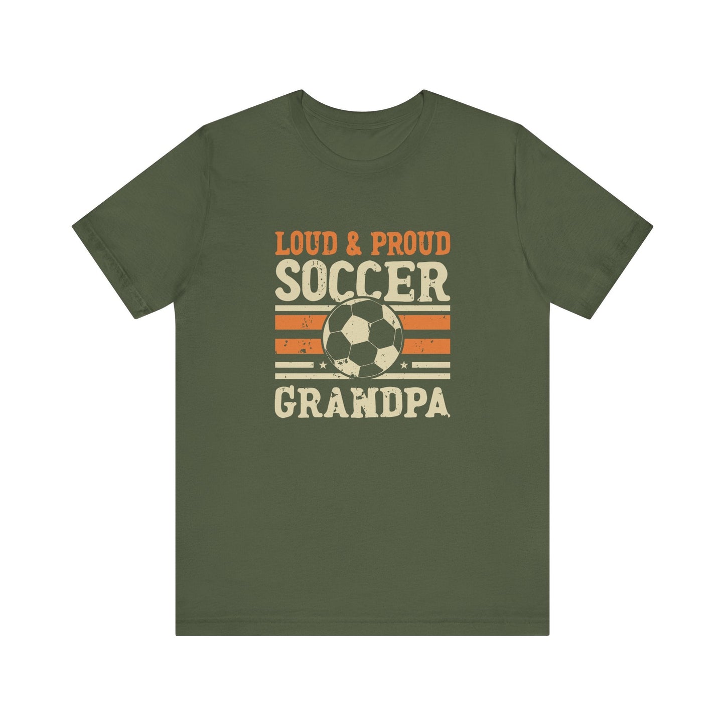 Loud & Proud Soccer Grandpa Tee - Hooray