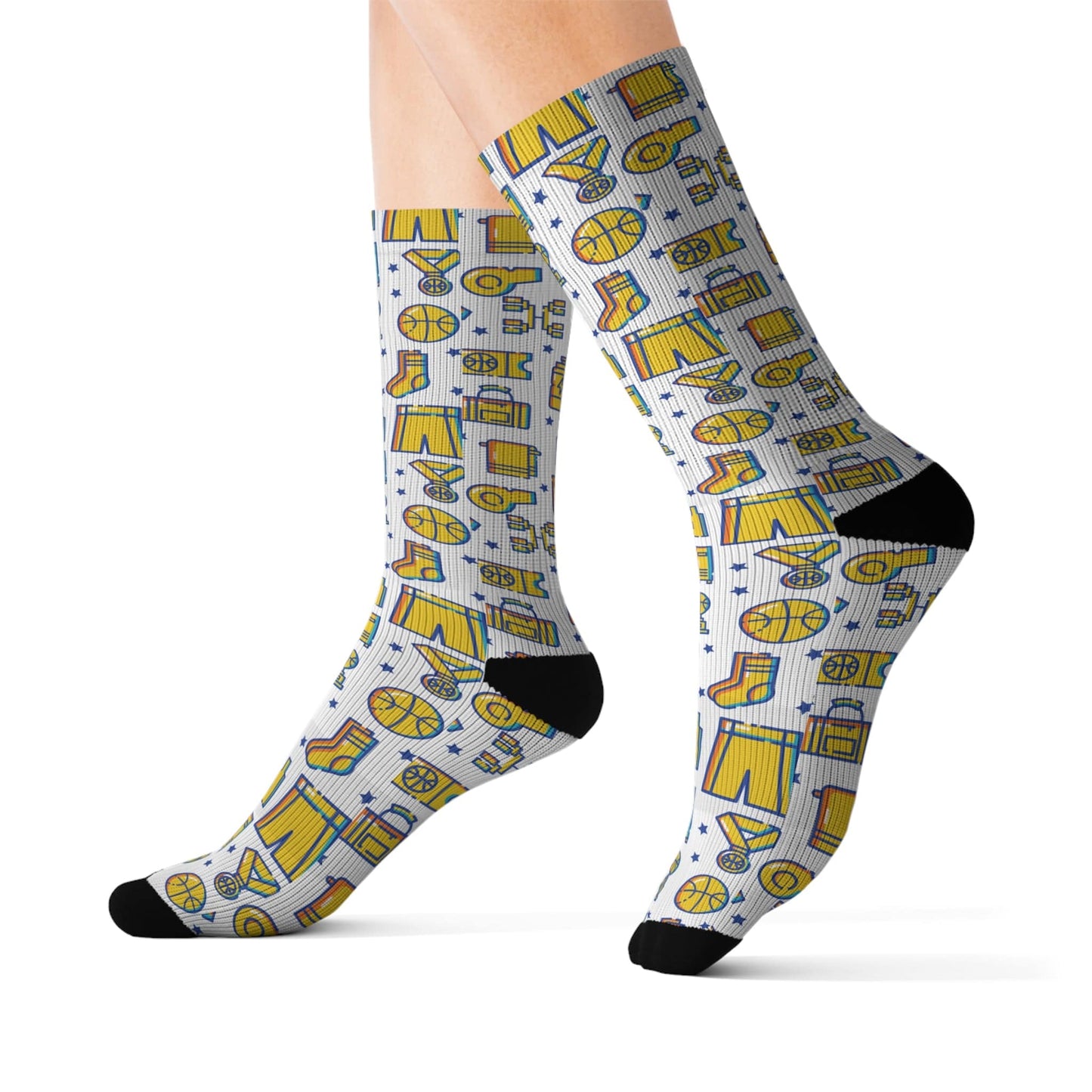 Hoop Dreams Basketball Fan Socks - Hooray