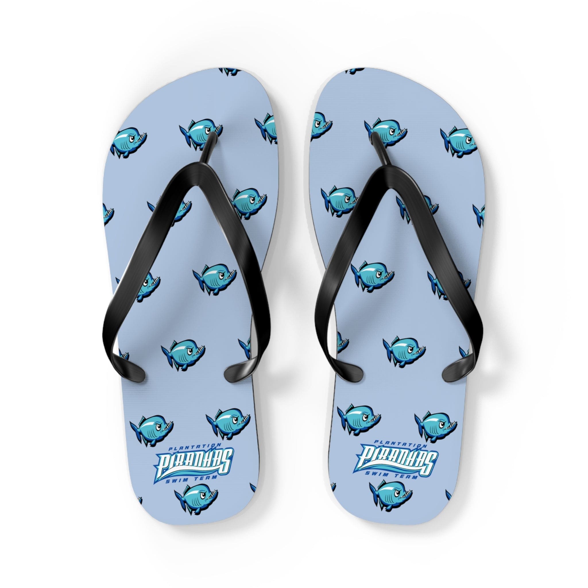 Piranhas Swim Team Flip Flops